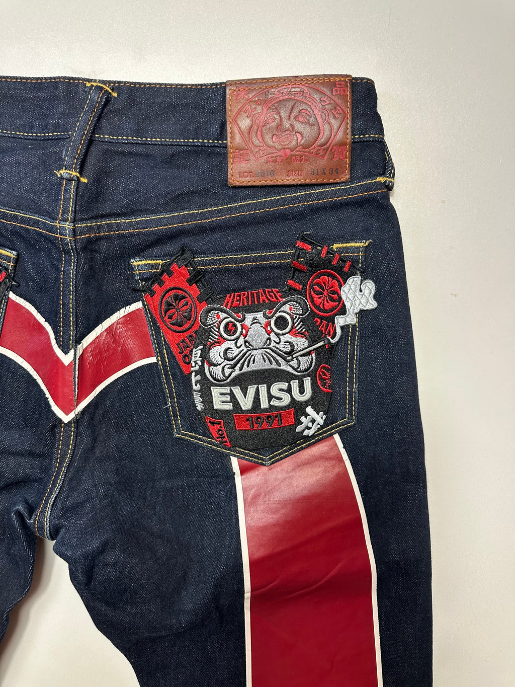 Vintage Evisu Big Daicock Selvedge Jeans