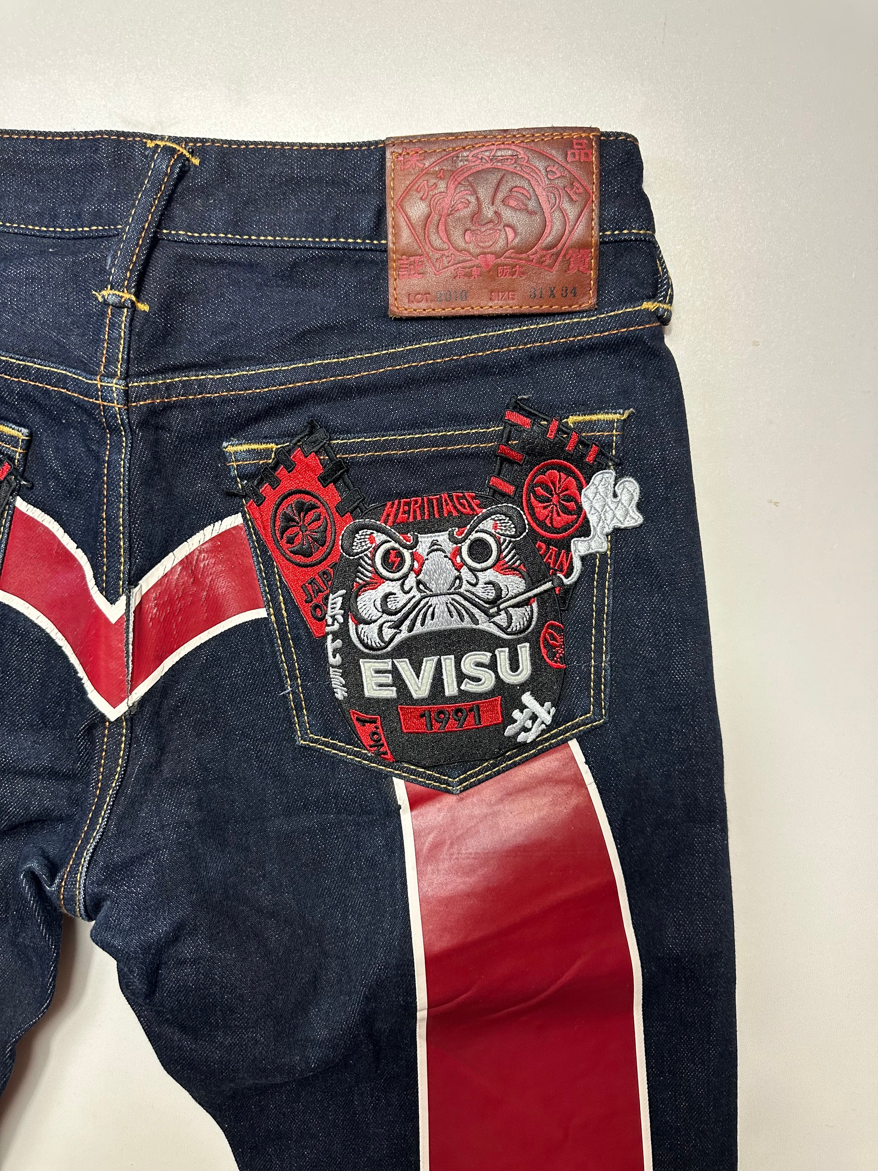 Vintage Evisu Big Daicock Selvedge Jeans