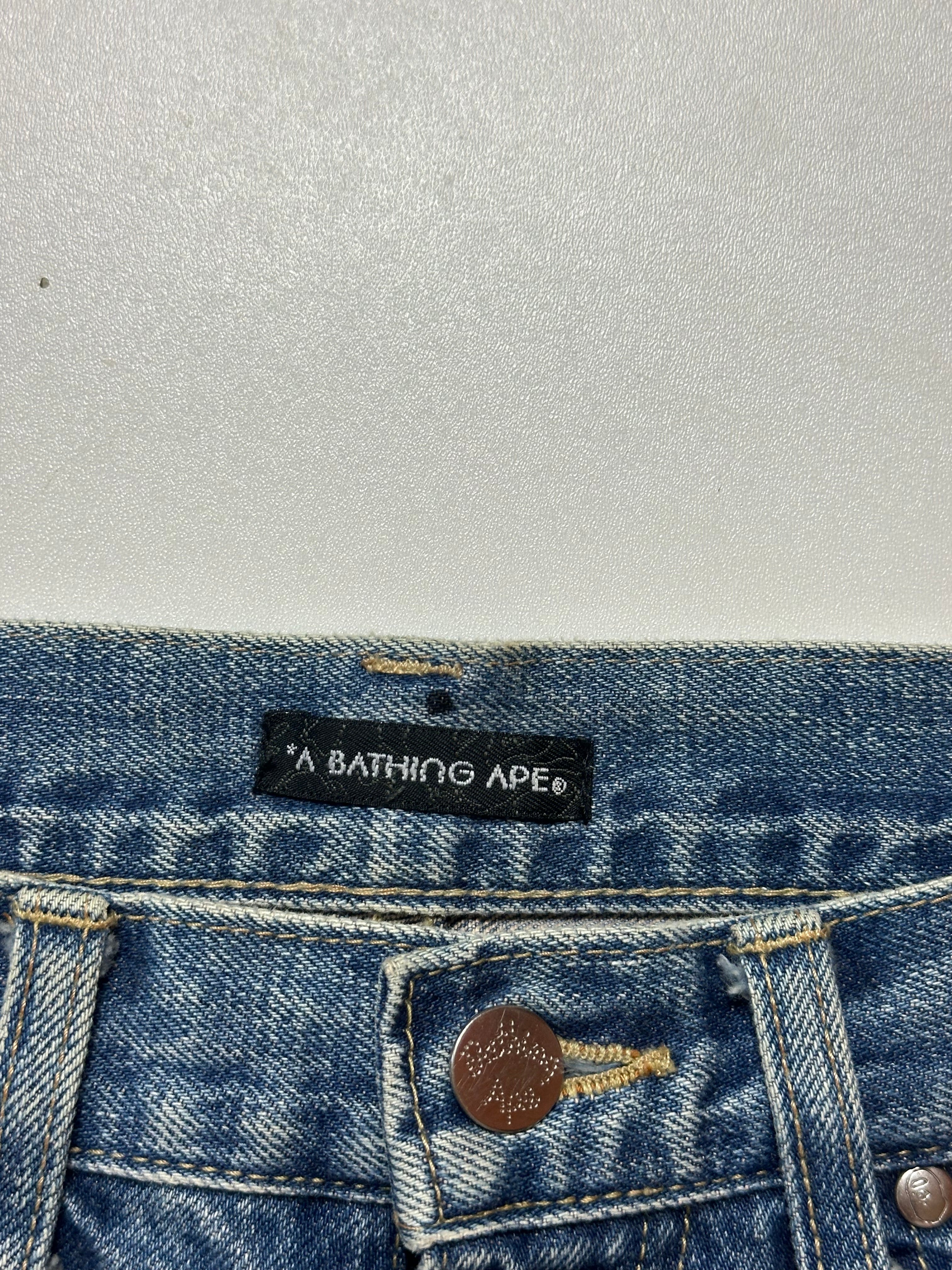 Vintage Bape Pink Camo Selvedge Jorts