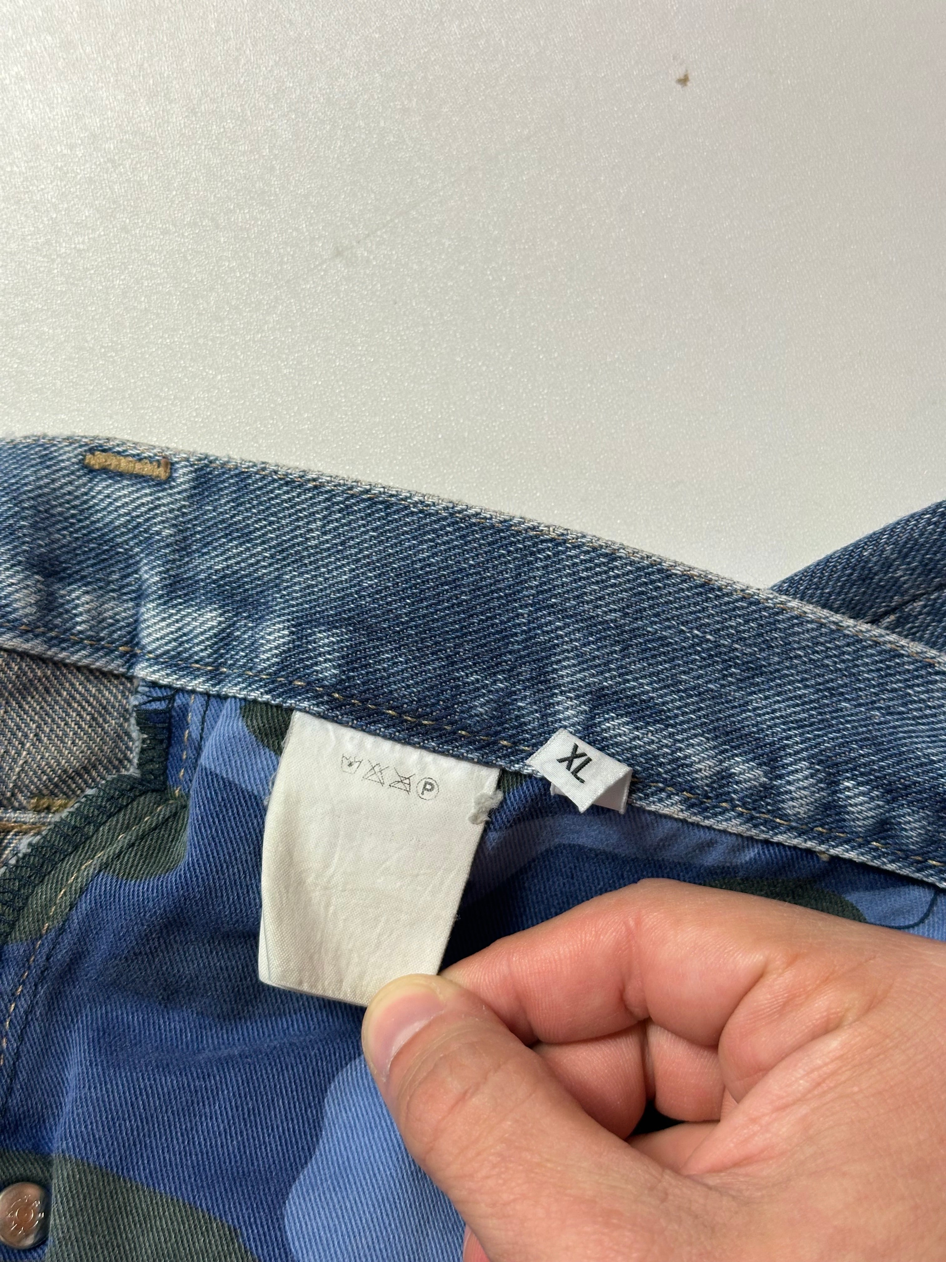 Vintage Bape Head Selvedge Jorts