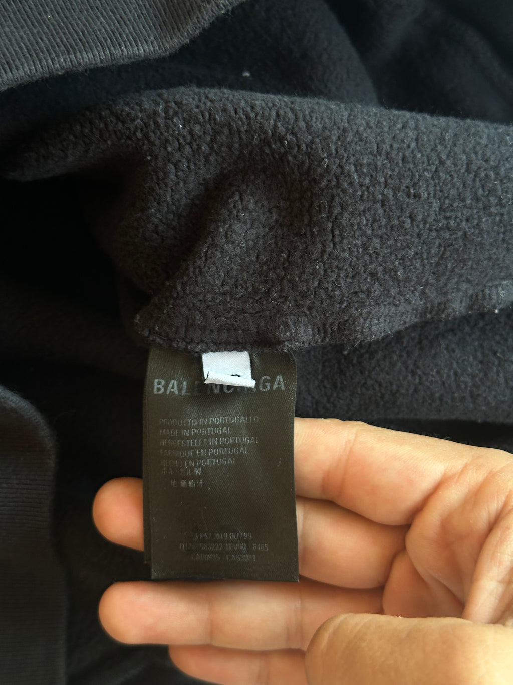 Balenciaga Gloss Logo Hoodie