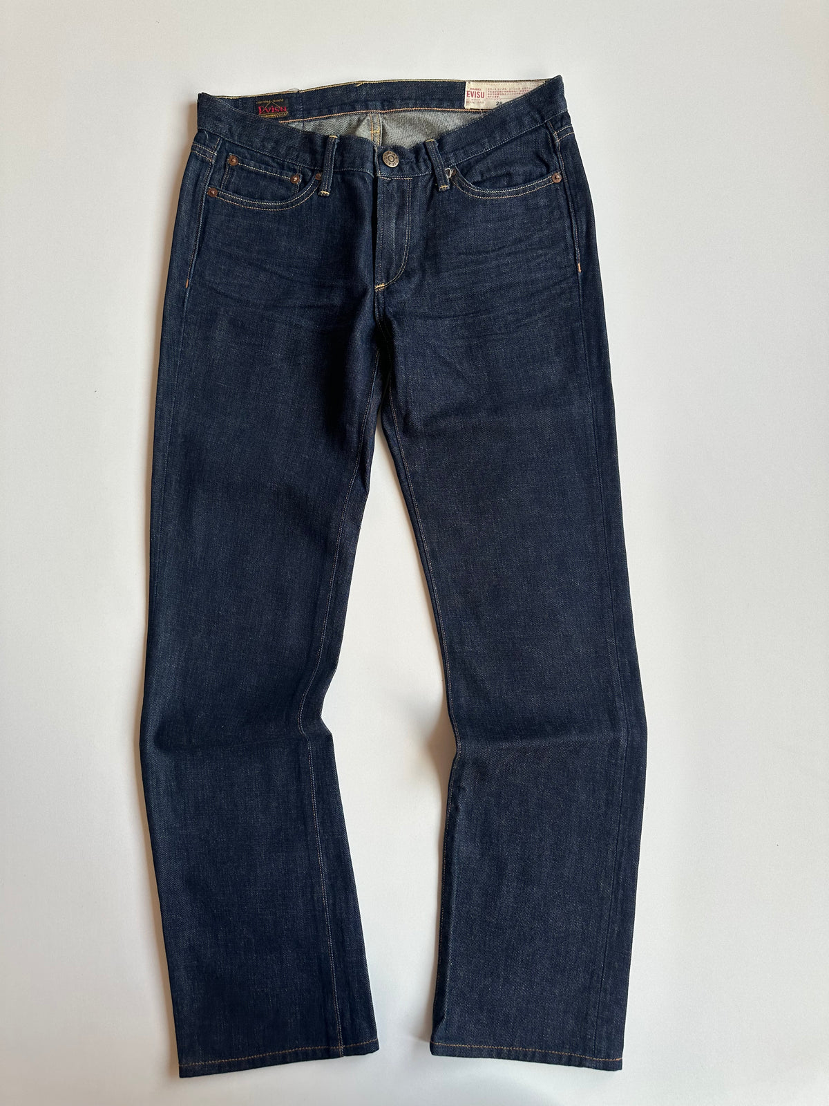 Vintage EVISU 10oz Purple Daicock Jeans Indigo