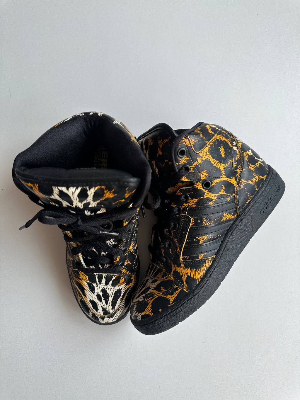 Vintage Adidas x Jeremy Scott Animal Instinct Cheetah Print