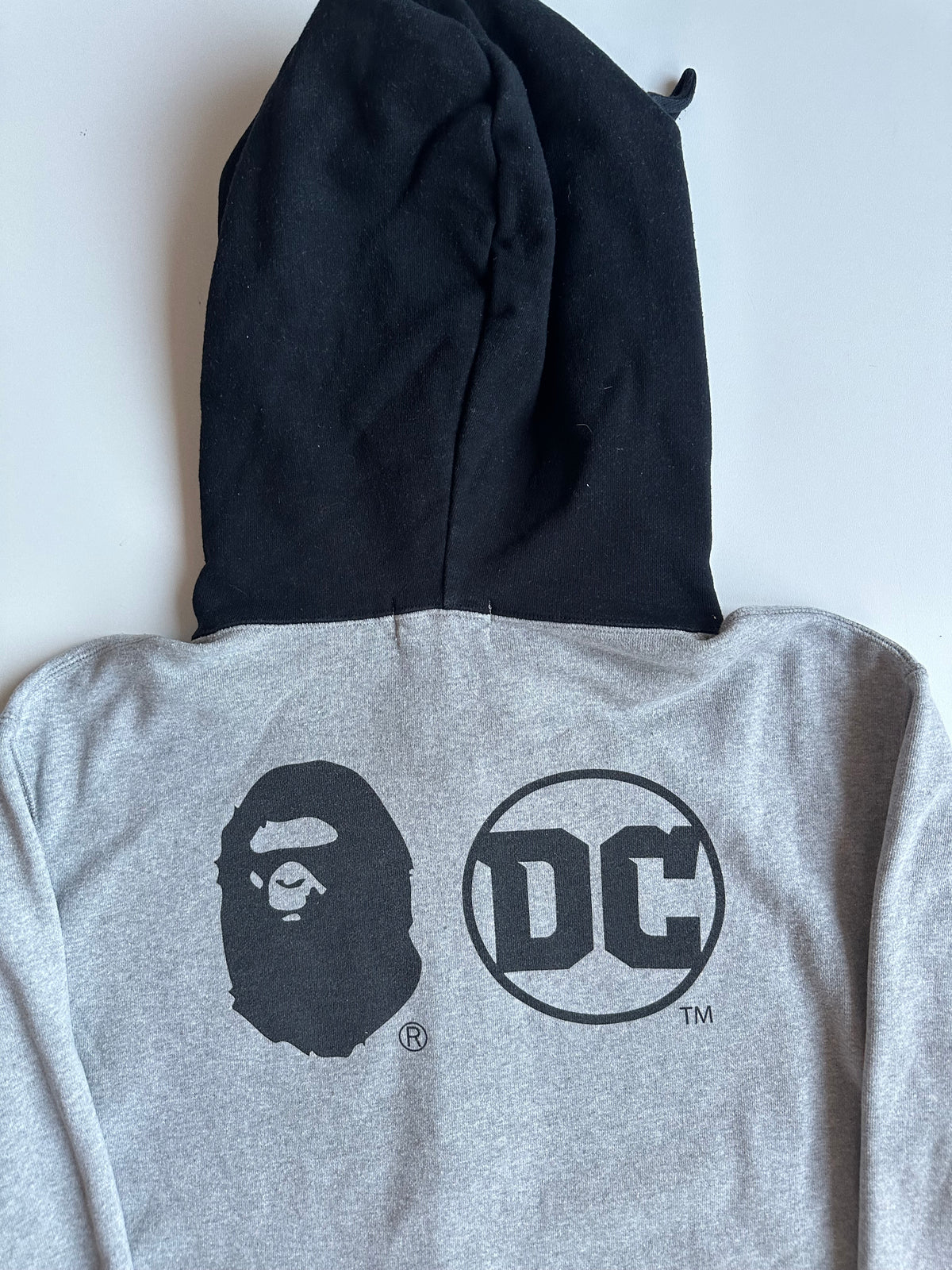 BAPE x DC Batman Full Zip Hoodie Grey – SS19