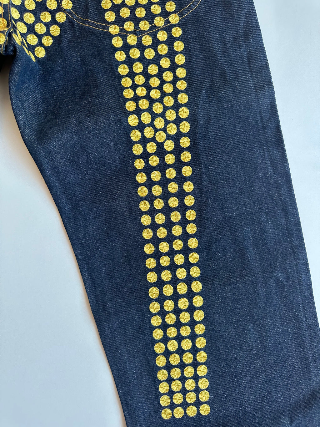 Vintage Evisu Embroidered Big Daicock Selvedge Jeans