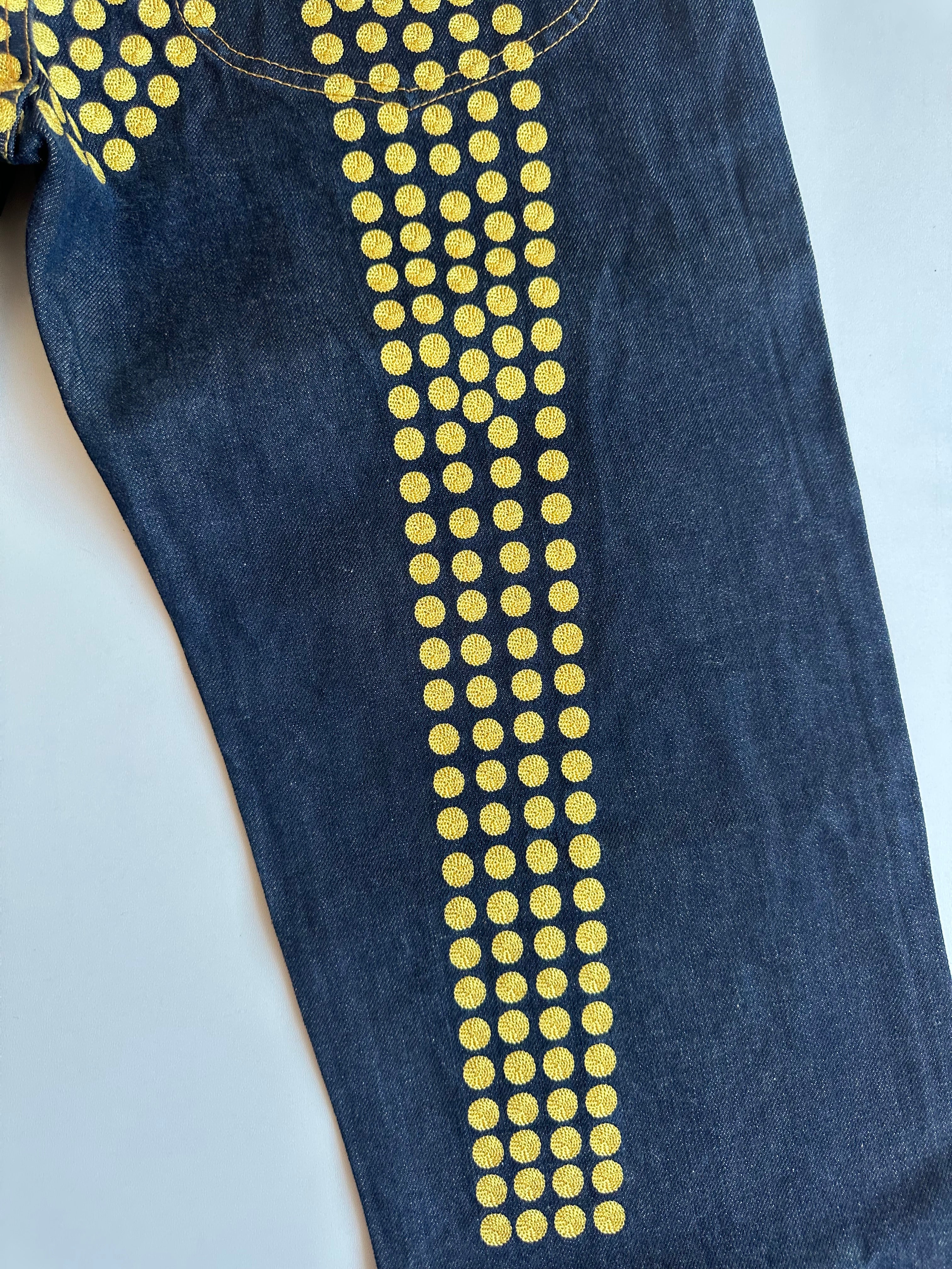 Vintage Evisu Embroidered Big Daicock Selvedge Jeans