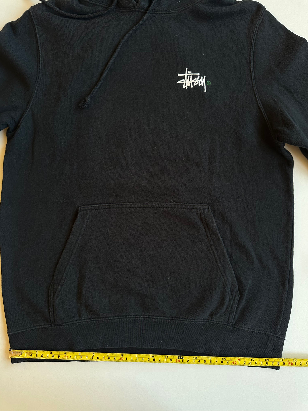 Stussy Basic Logo Zip Hoodie Black