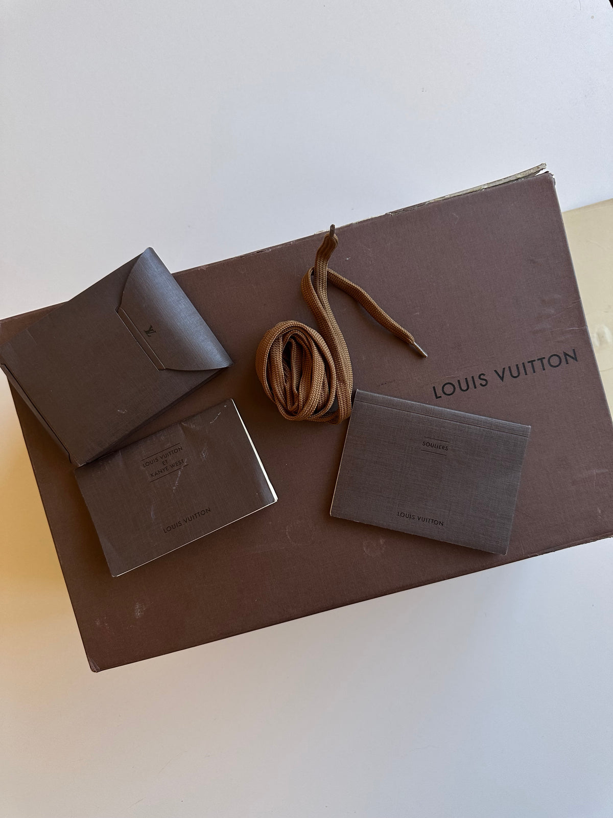Louis Vuitton x Kanye West “Don” Cream Sneakers
