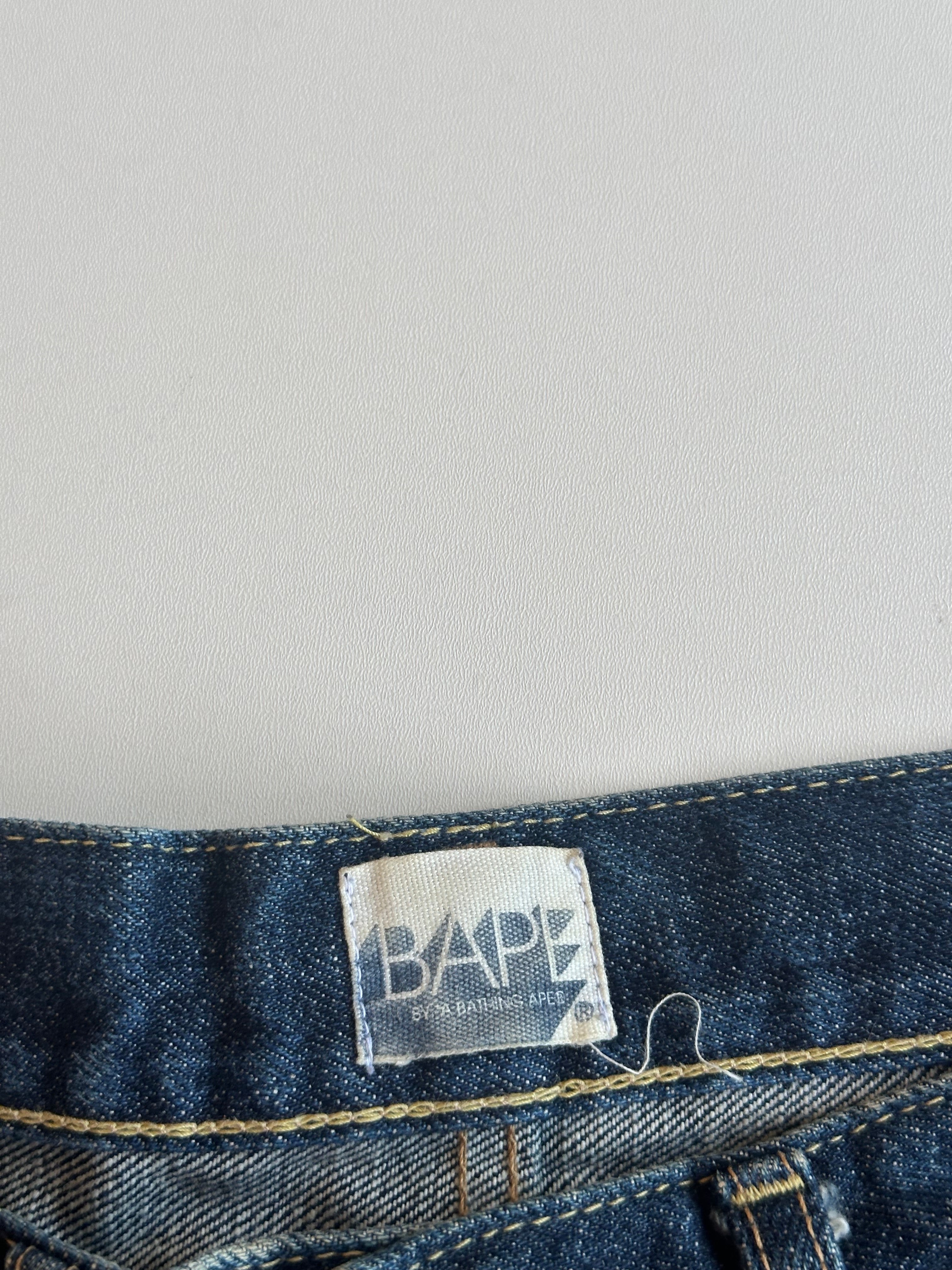 Vintage Bape Sta Camo Jeans