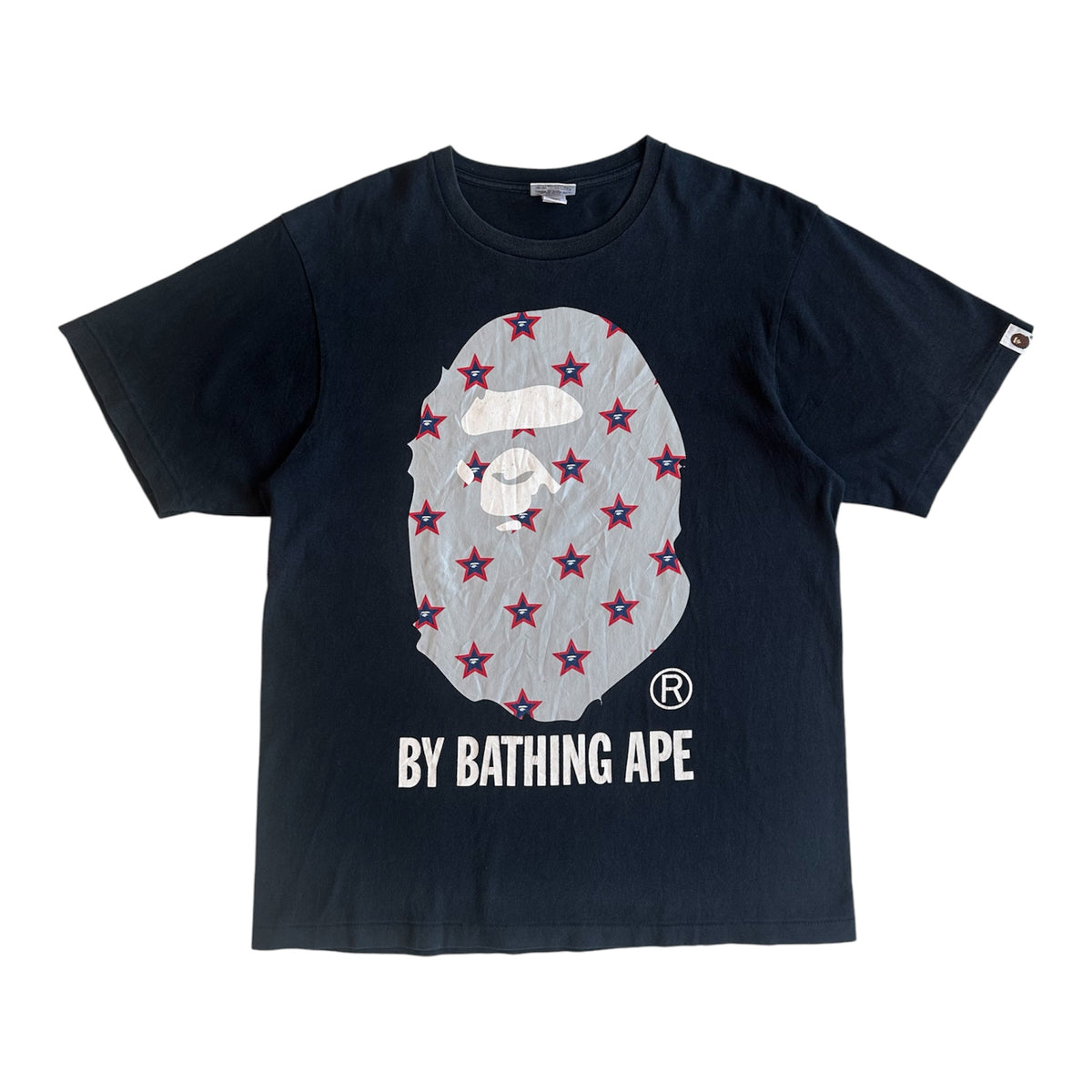 Vintage Bape Ape Head Star Tee
