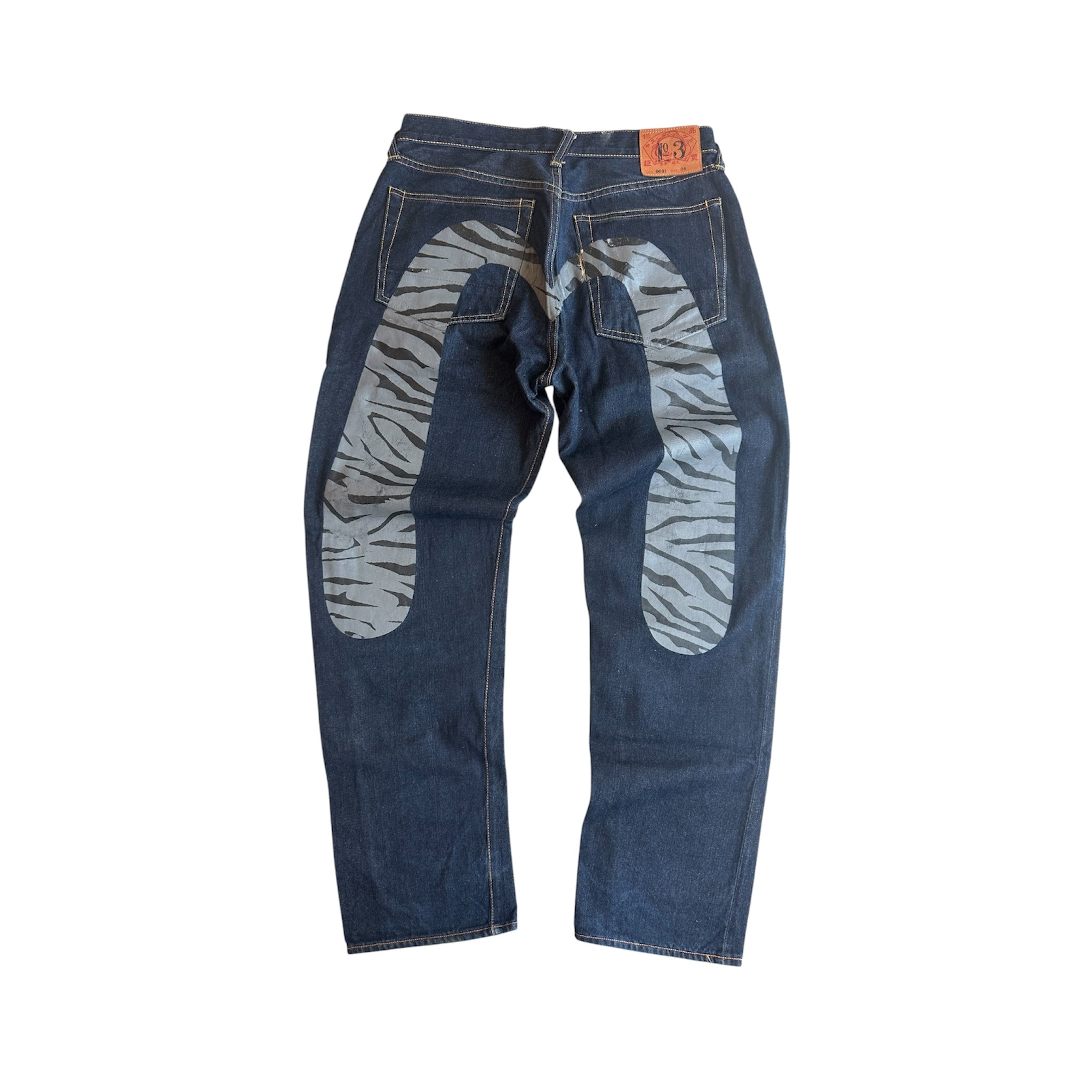 Vintage Evisu Big Daicock Slevedge Jeans