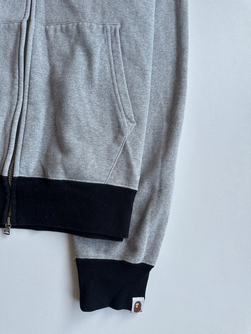 BAPE x DC Batman Full Zip Hoodie Grey – SS19