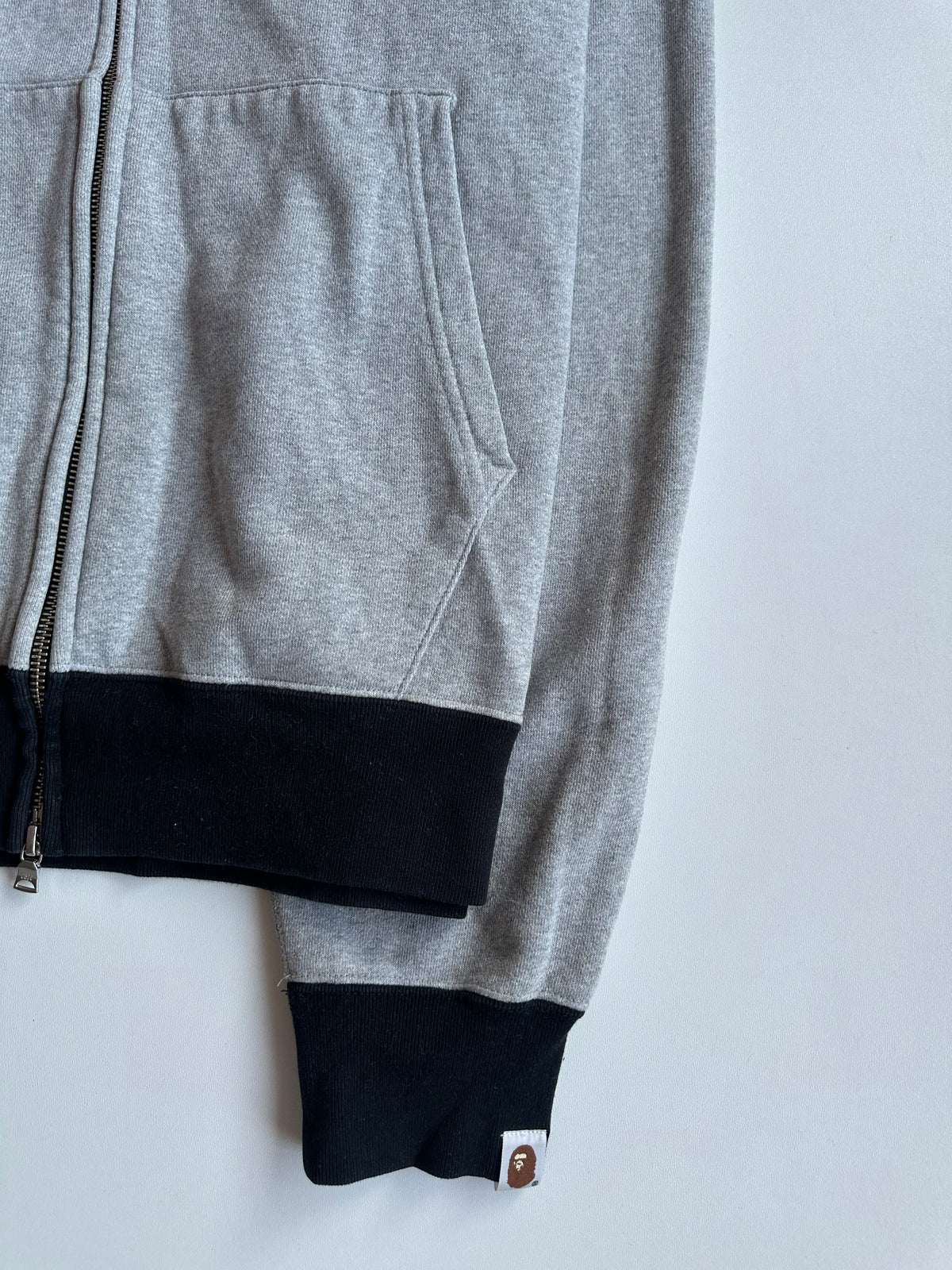 BAPE x DC Batman Full Zip Hoodie Grey – SS19