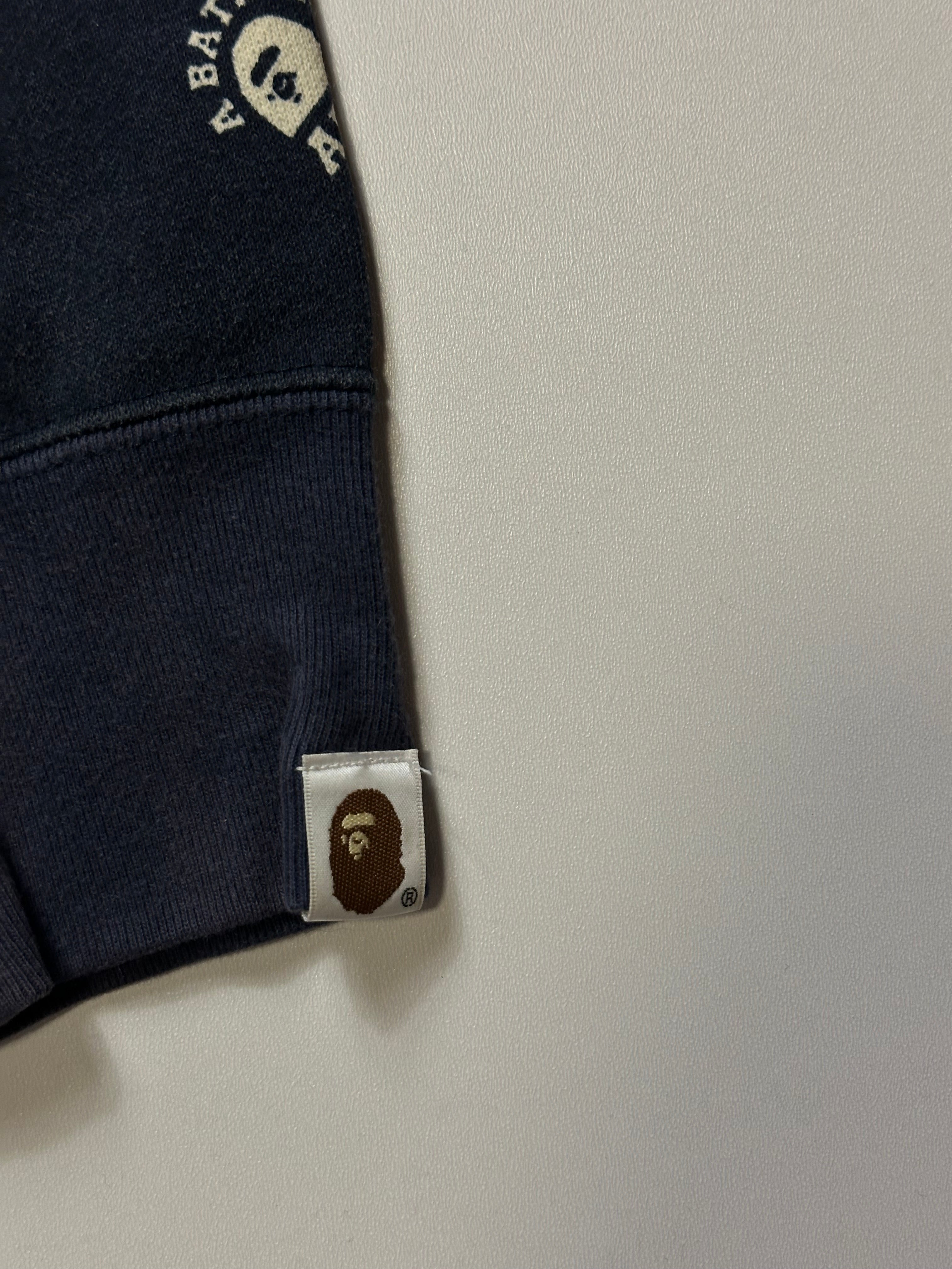 Vintage Bape AOP Zip Hoodie