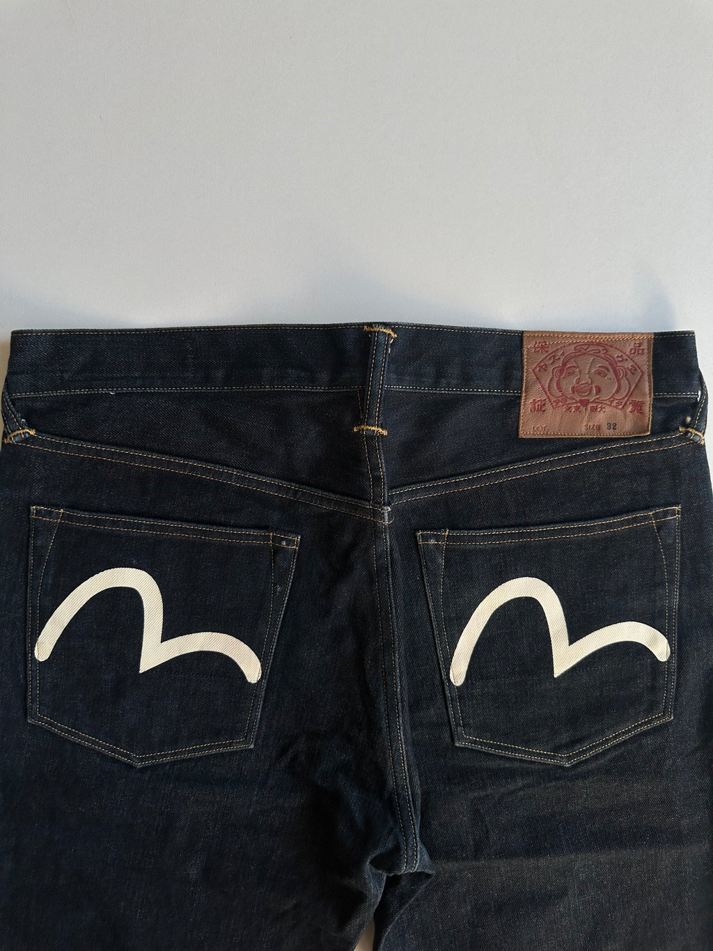 Vintage Selvedge Evisu Seagull Jorts