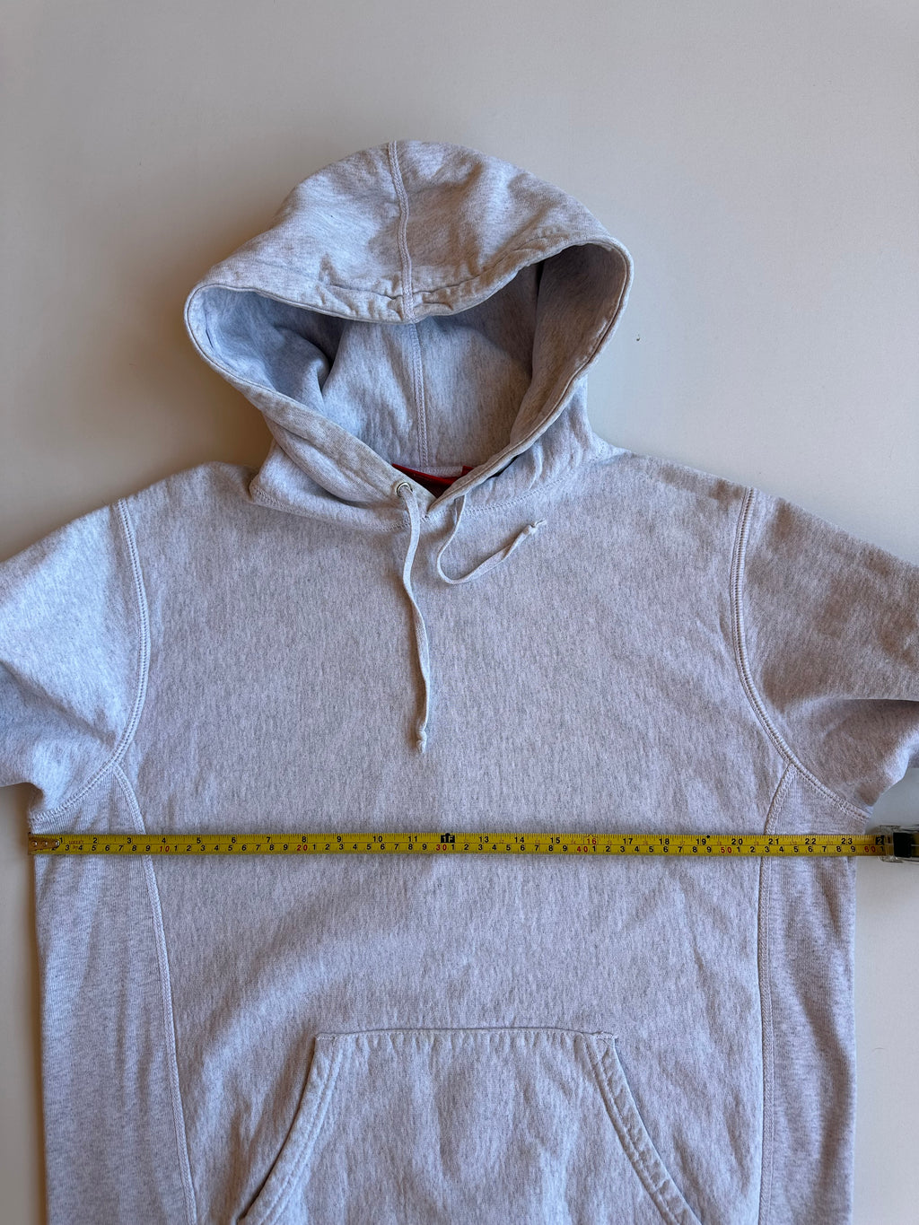 Supreme Gradient Sleeve Hooded Sweatshirt Ash Grey – FW18