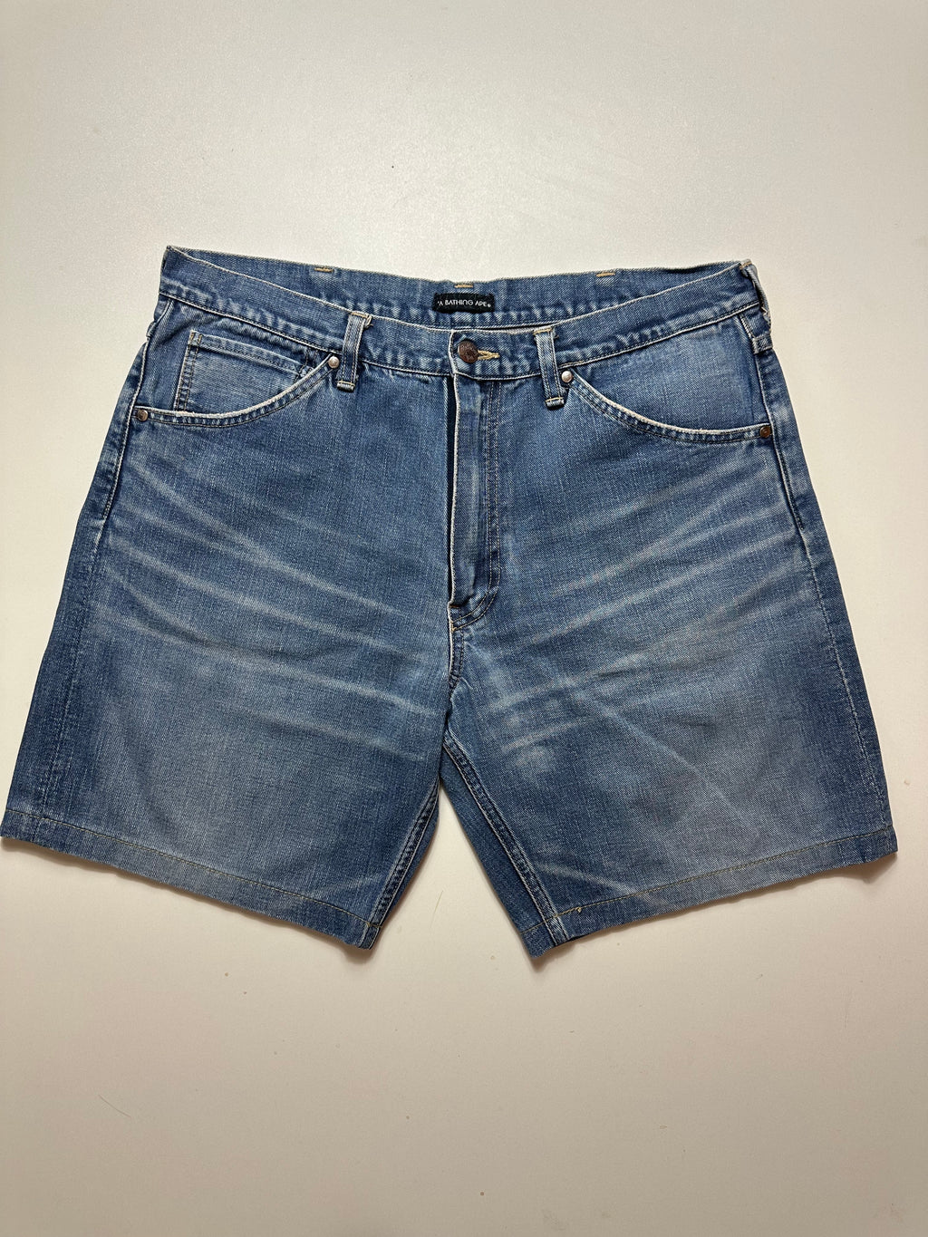 Vintage Bape Head Selvedge Jorts
