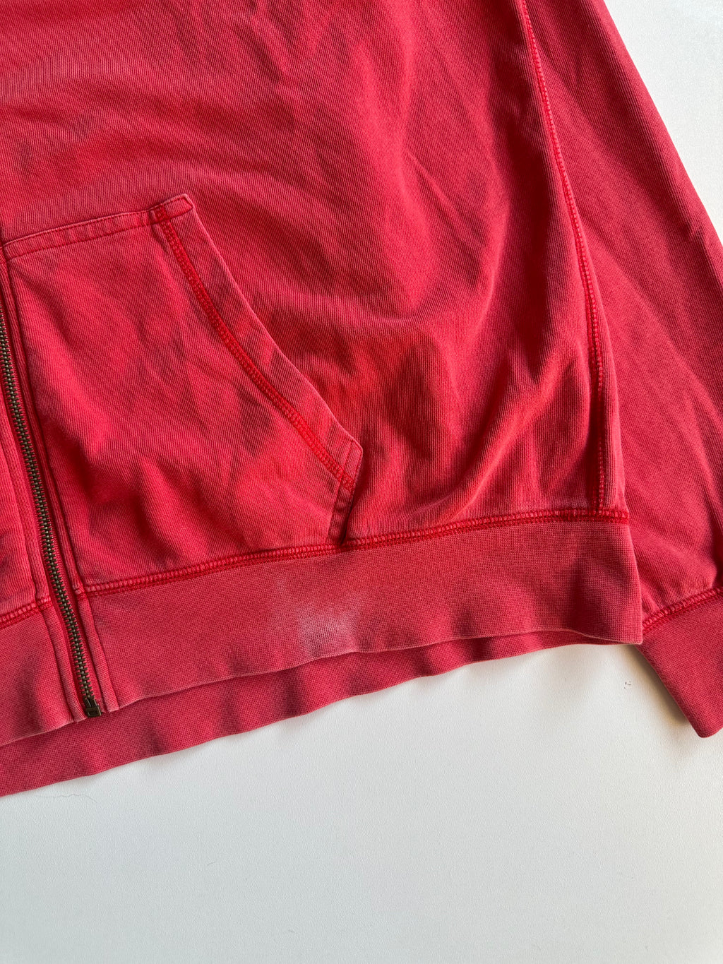 Vintage Stussy 8 Ball Logo Zip Hoodie