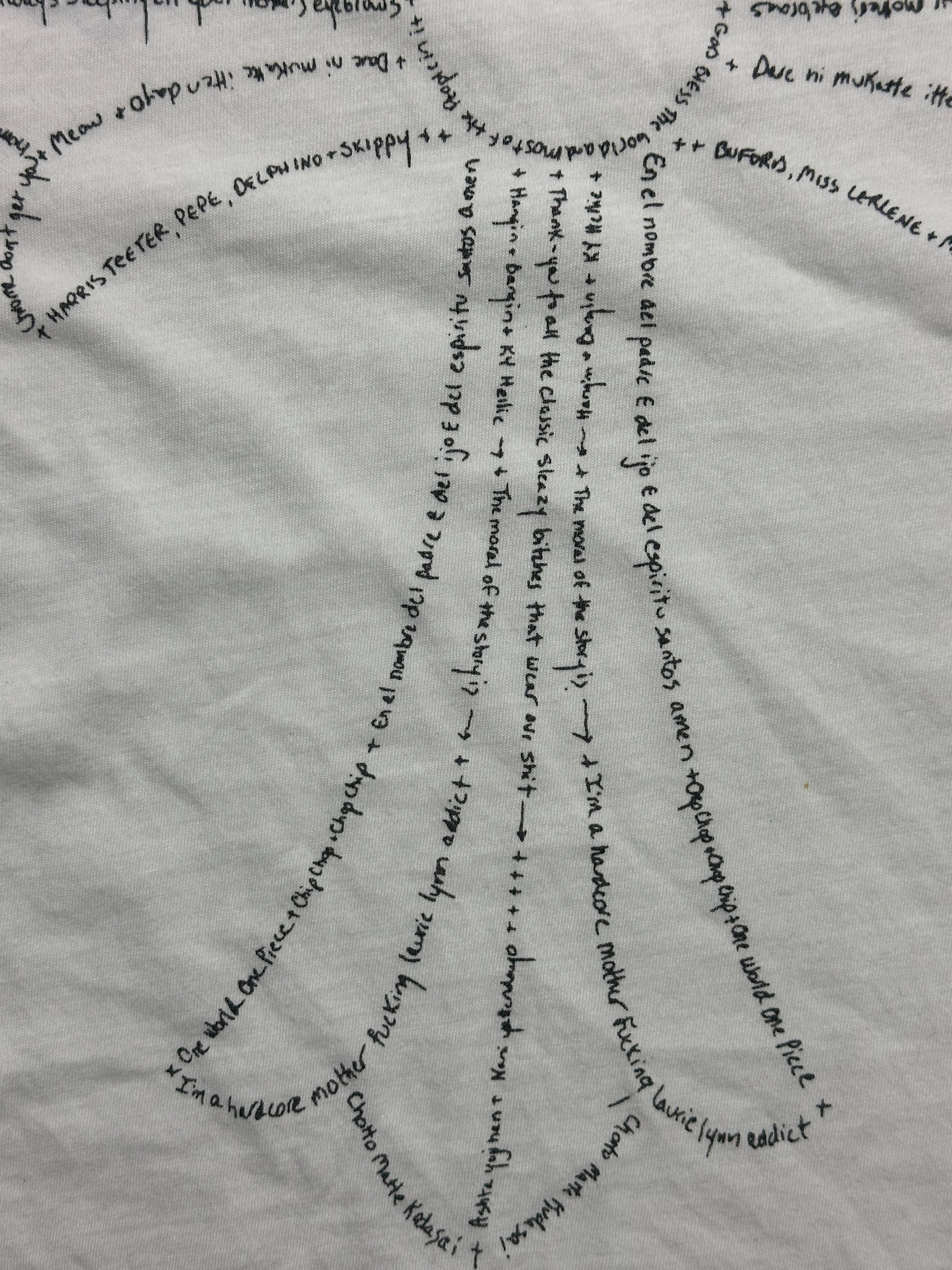 Vintage 00’ Chrome Hearts Poem Paper Thin Longsleeve