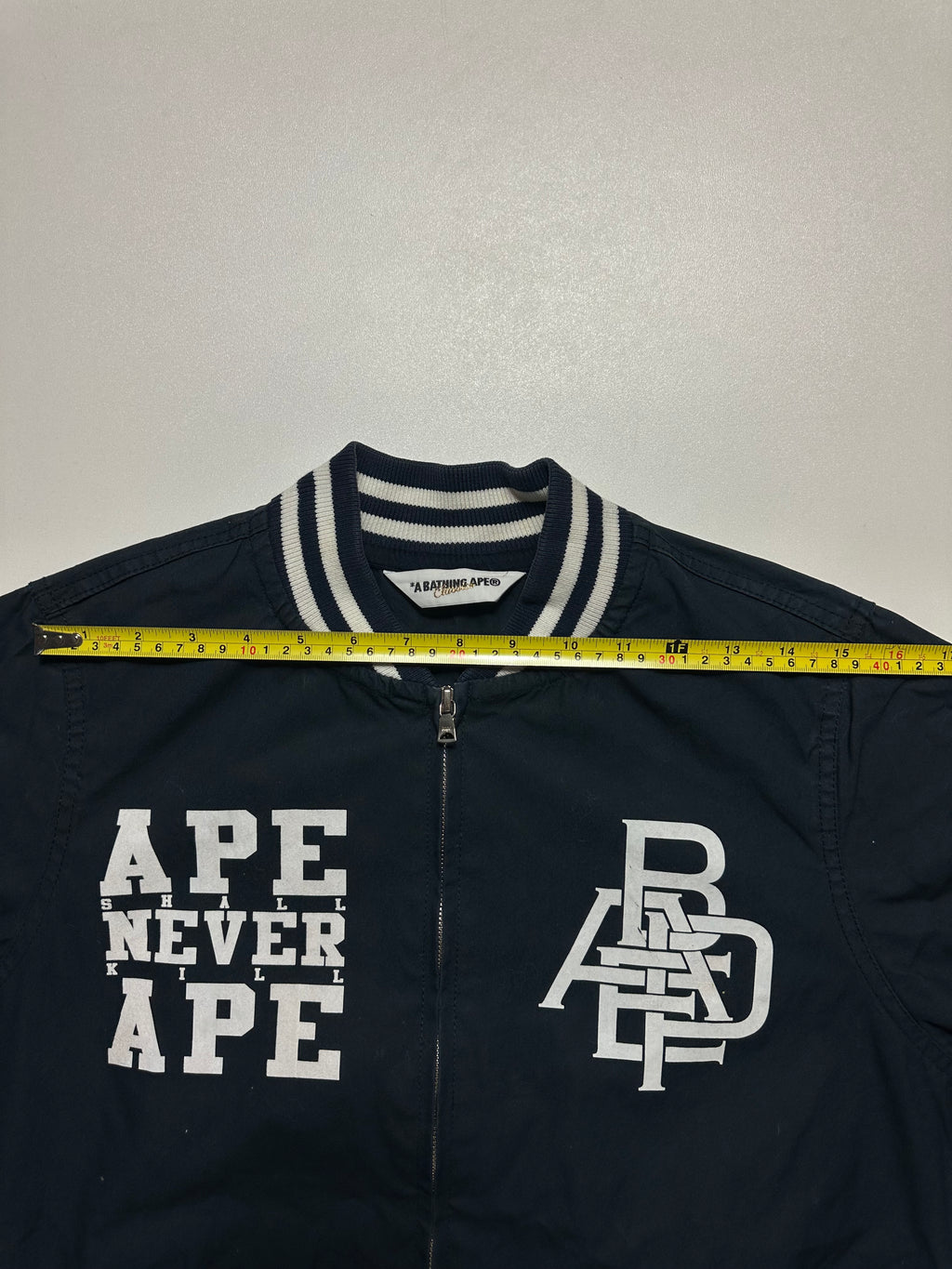 BAPE Ape Shall Never Kill Ape Busy Works Zip Jacket Navy