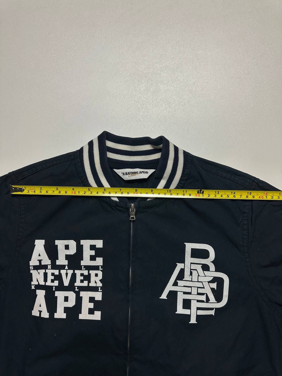 BAPE Ape Shall Never Kill Ape Busy Works Zip Jacket Navy