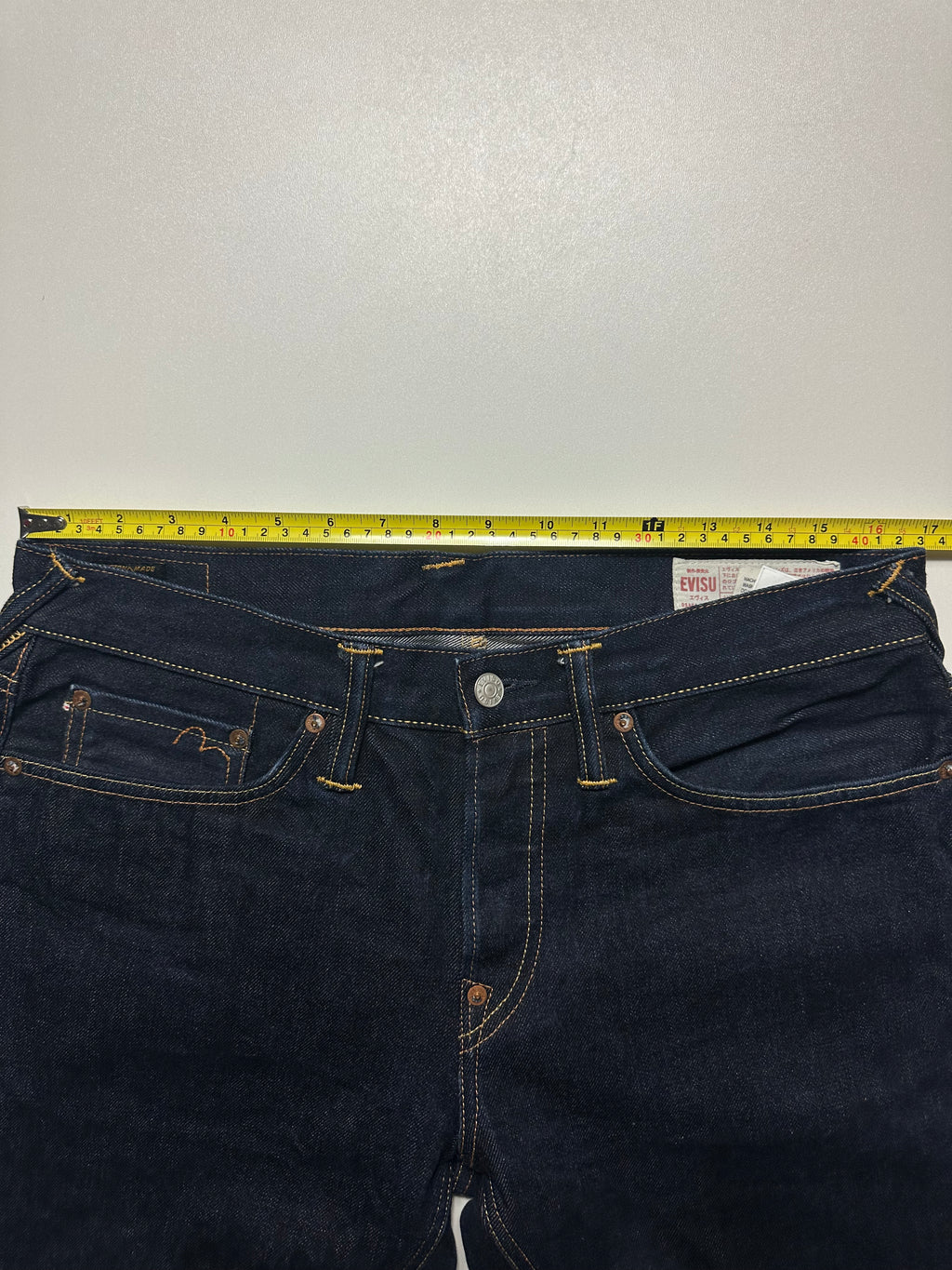 Vintage Evisu Embroidered Big Daicock Selvedge Jeans