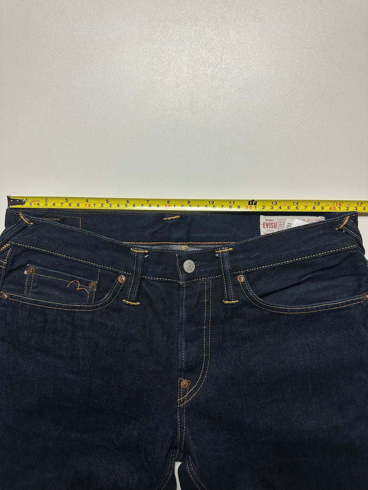 Vintage Evisu Embroidered Big Daicock Selvedge Jeans