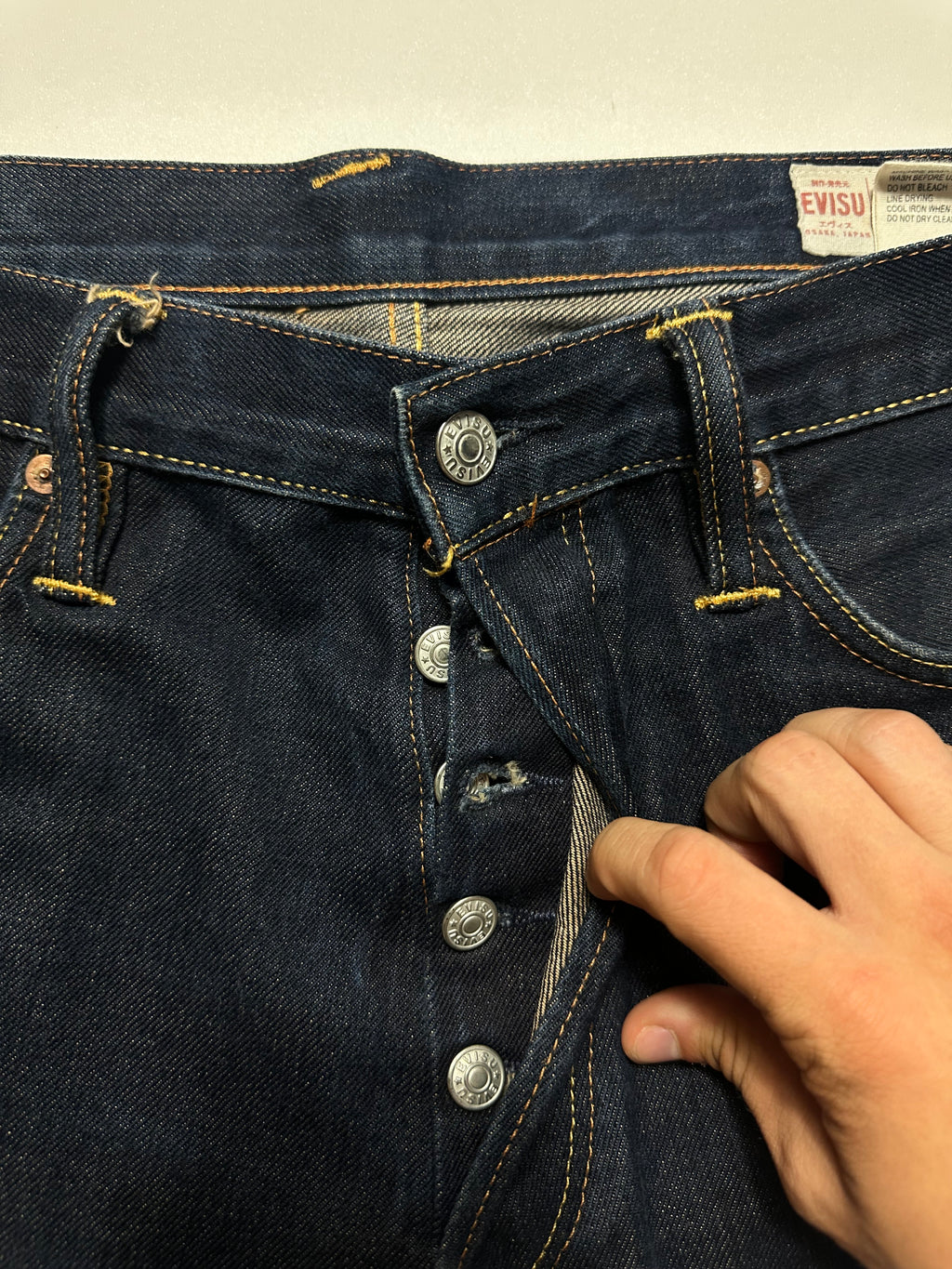 Vintage Evisu Big Daicock Jorts