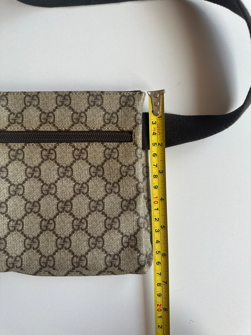 Gucci Vintage GG Monogram Belt Bag – Beige / Brown
