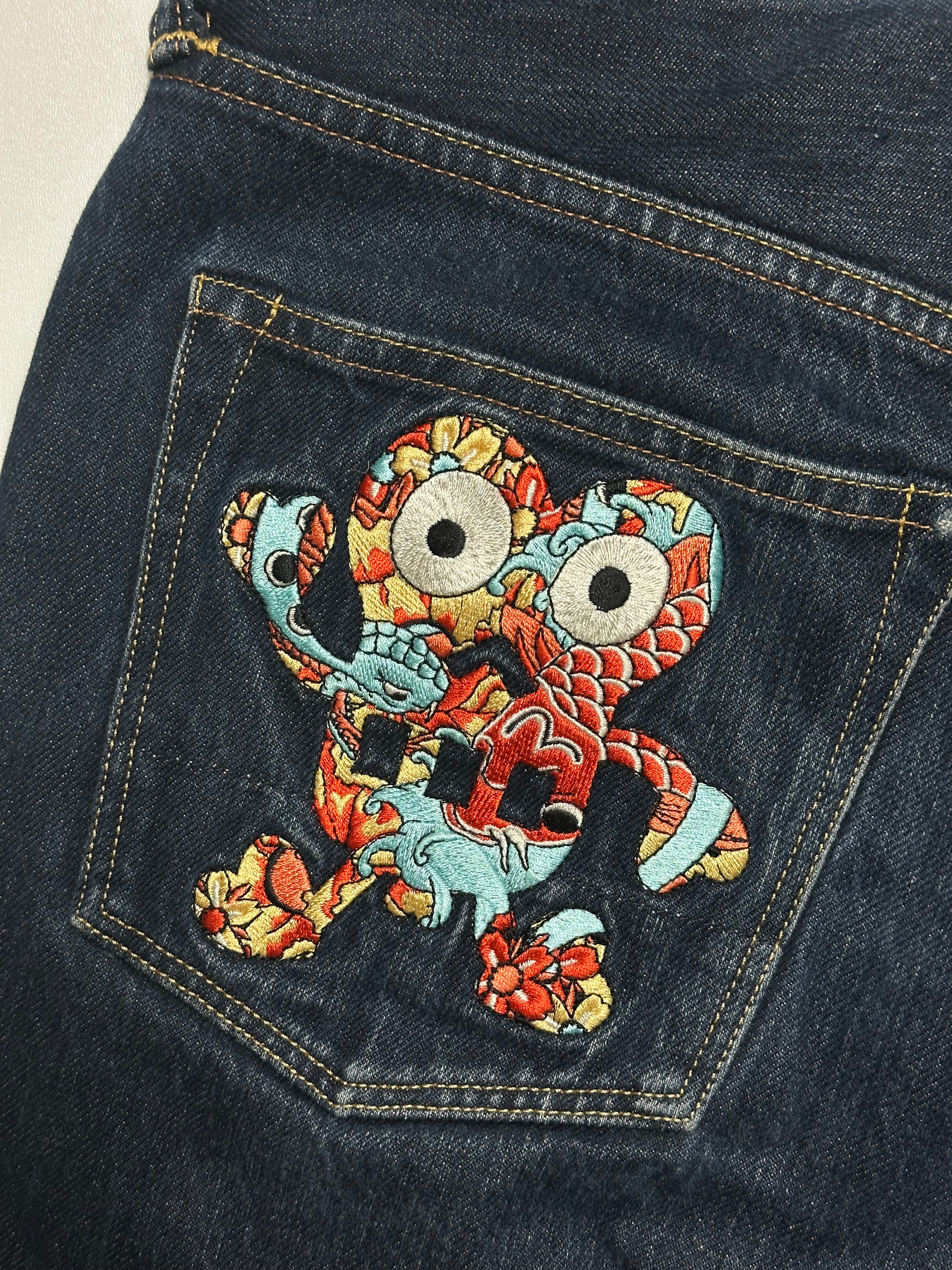 Blugi vintage Evisu Seagull