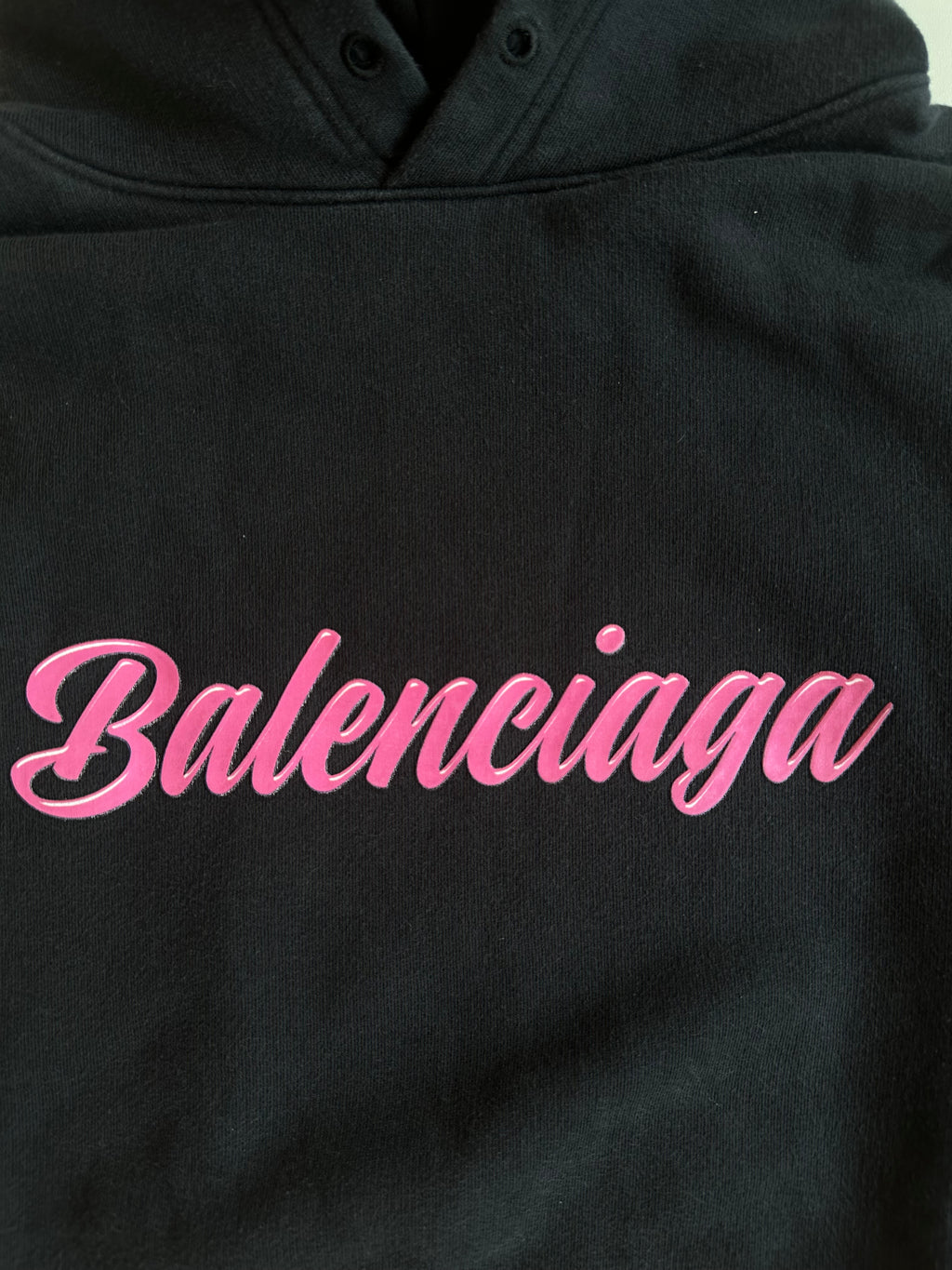 Balenciaga Gloss Logo Hoodie