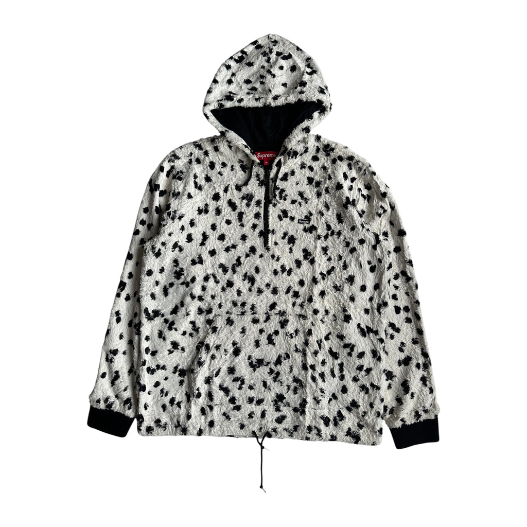 Supreme Fur Pullover Hoodie Dalmatian – SS14 - Size M