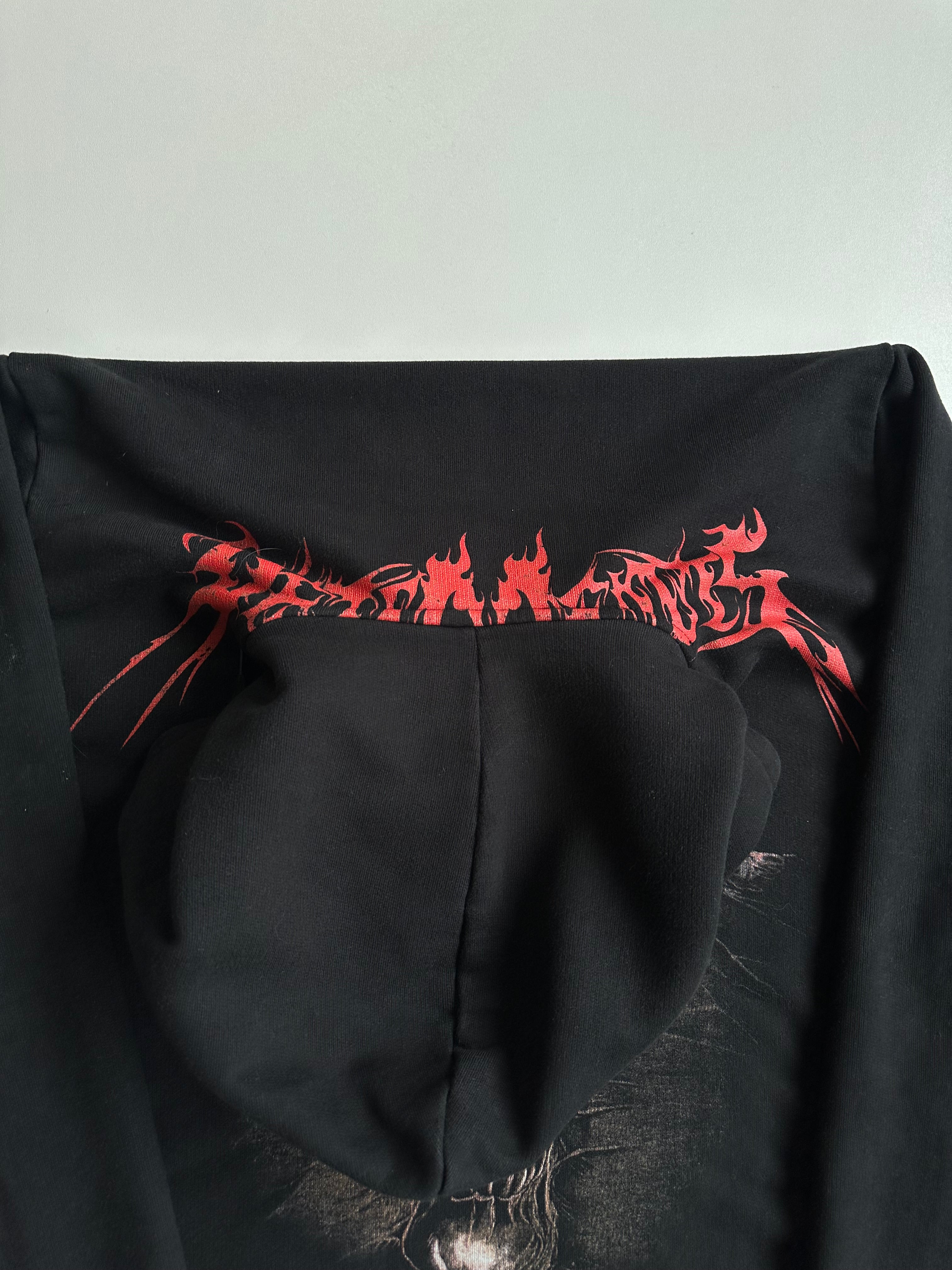 AW18 Vetements Misplaced Skull Hoodie