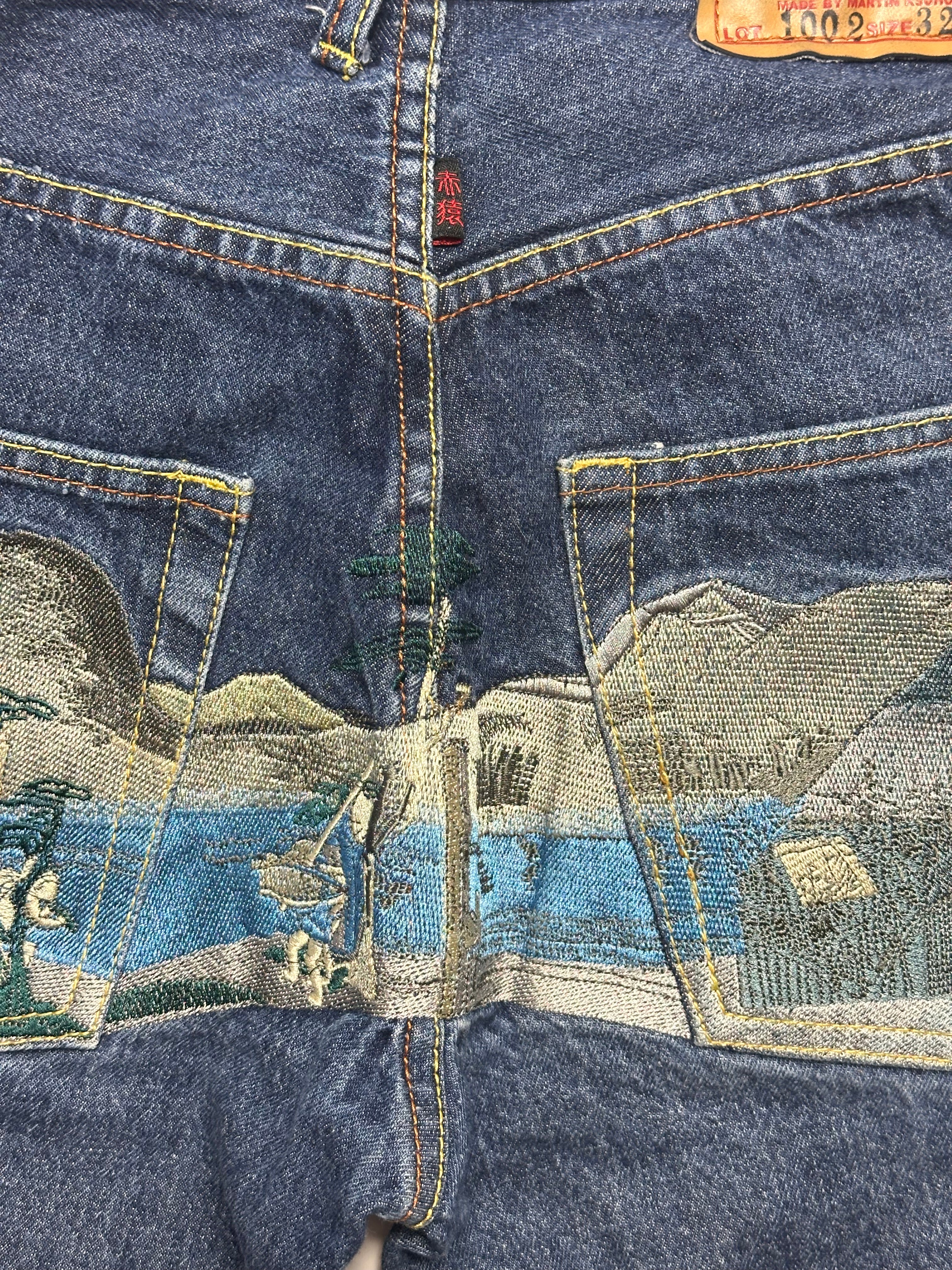 Vintage RMC Embroidered Jeans
