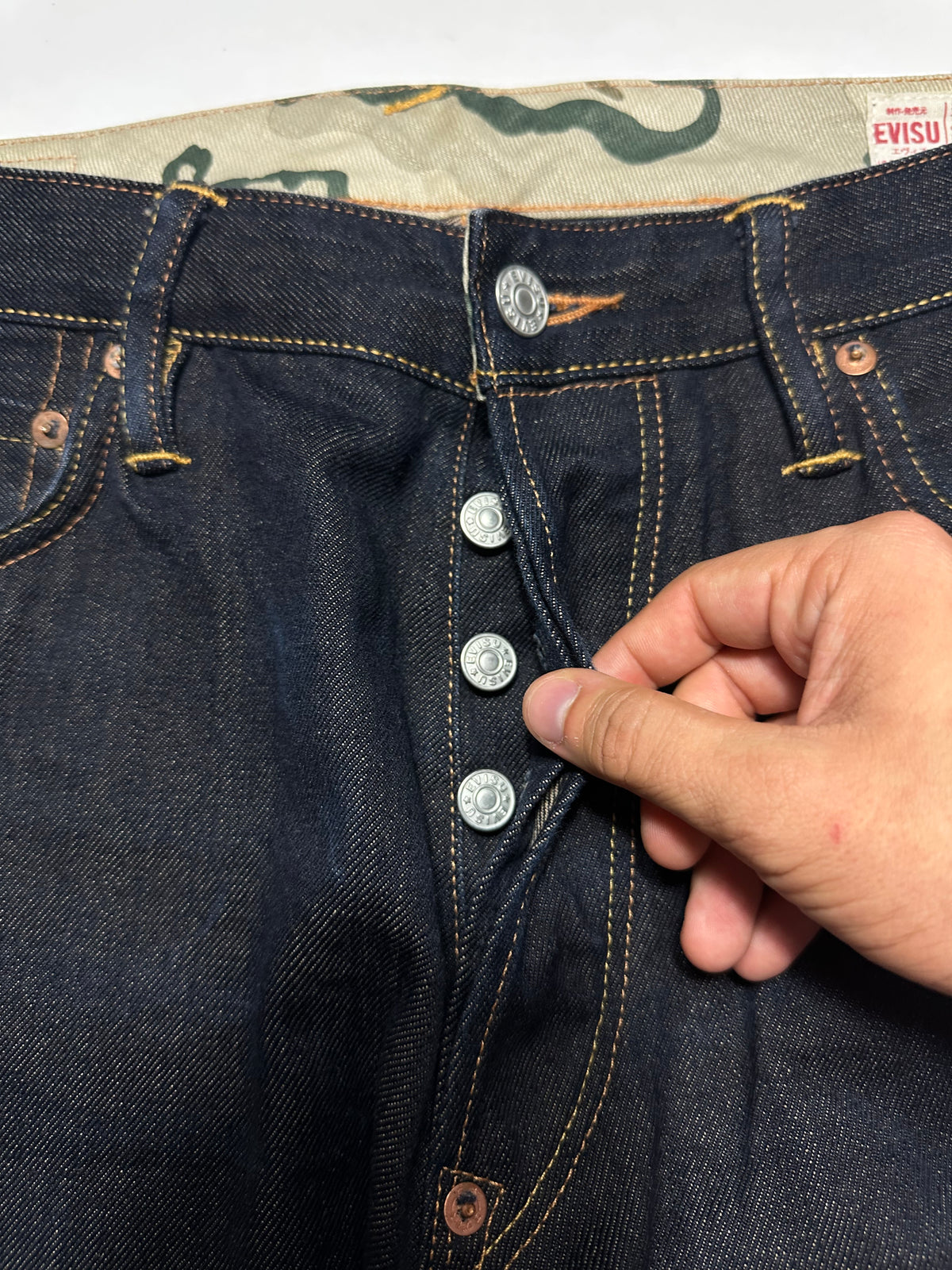 Vintage Evisu Big Daicock Selvedge Jeans