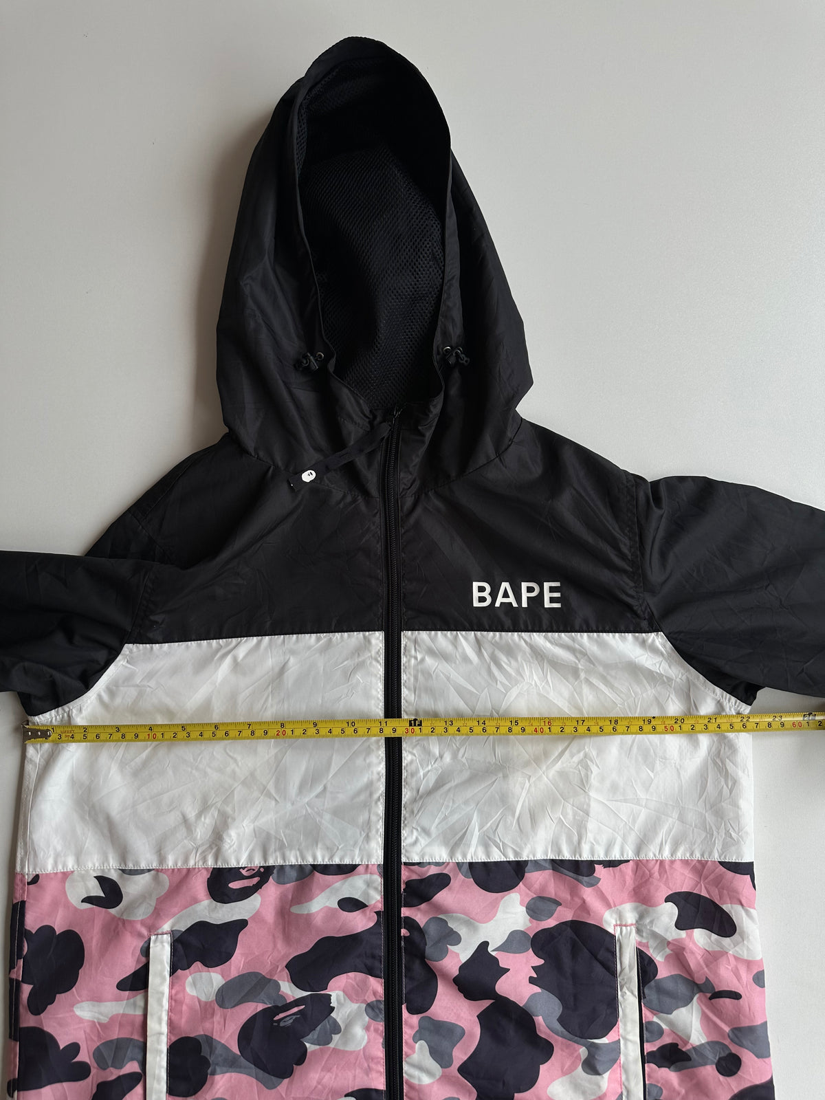 Vintage BAPE Pink Camo Light Jacket