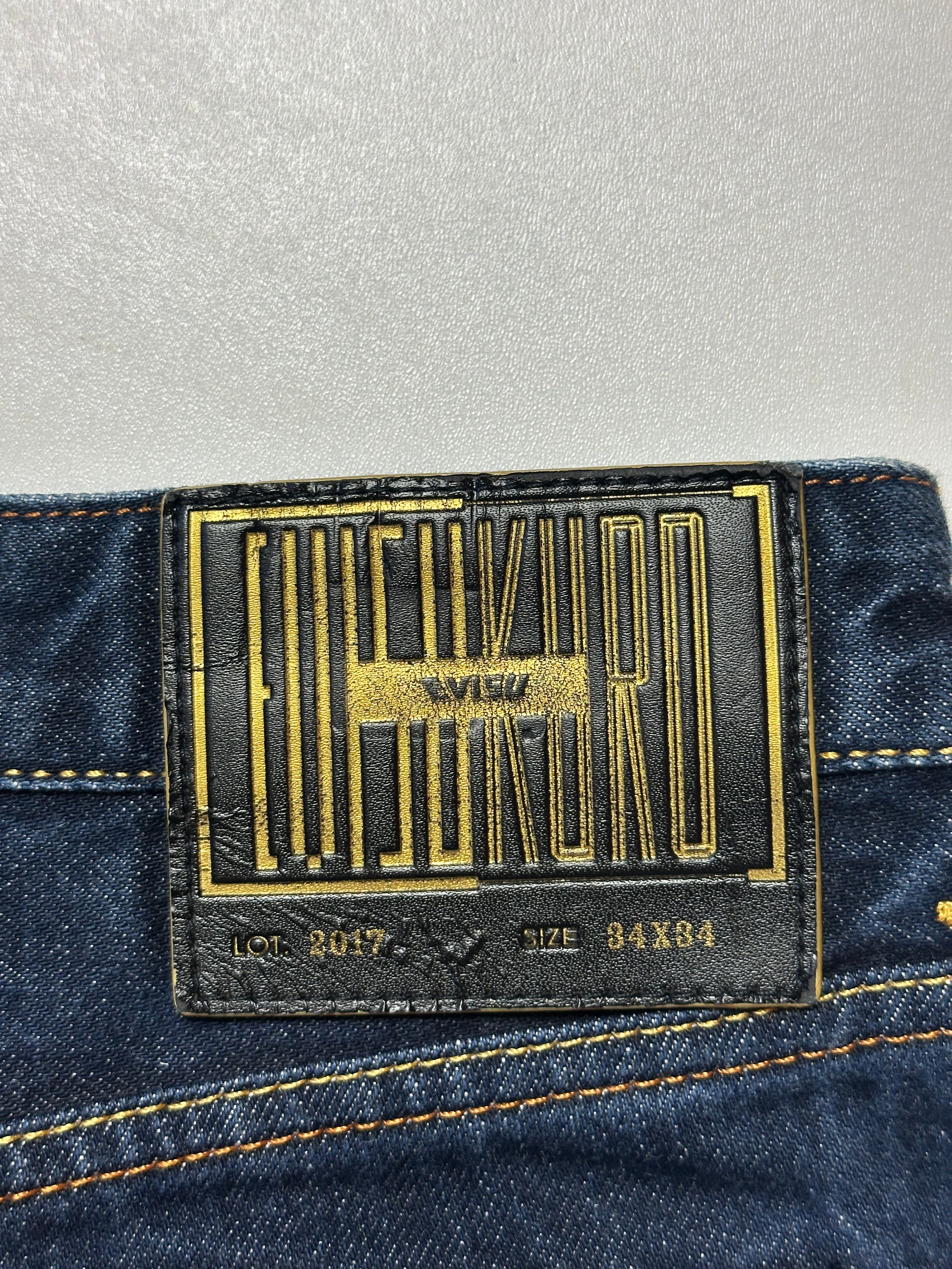 Vintage Evisu Kuro Seagull Jorts