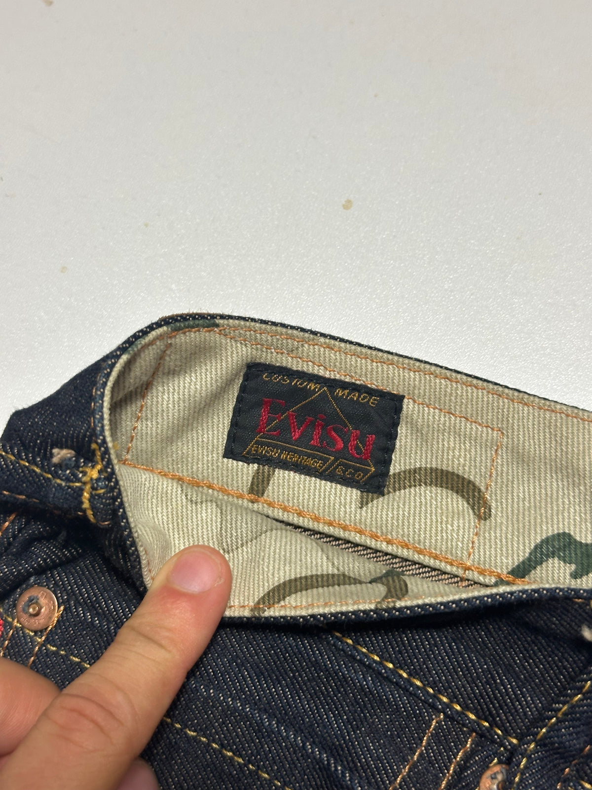 Vintage Evisu Big Daicock Selvedge Jeans