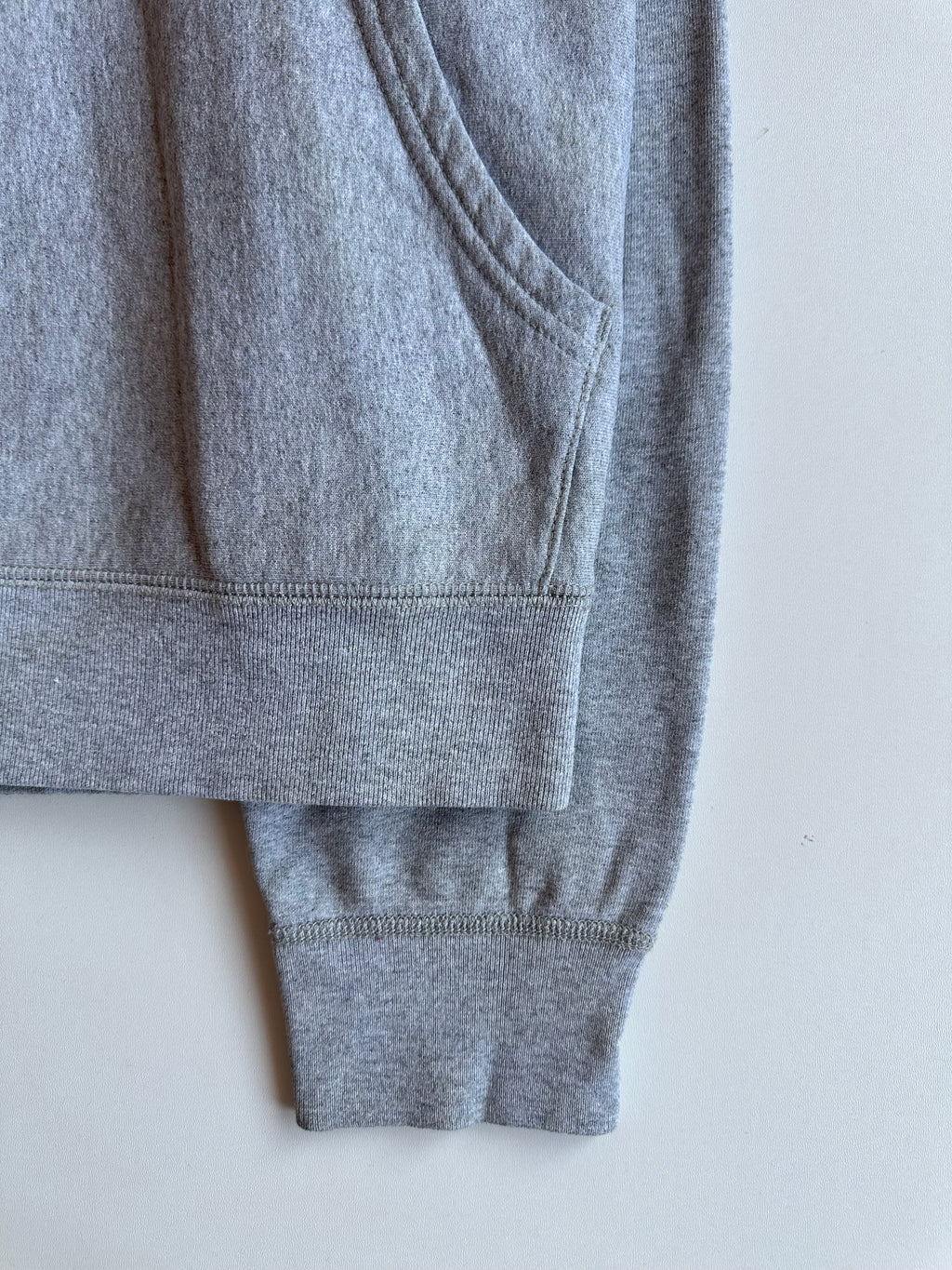 Supreme Chenille Hooded Sweatshirt Heather Grey – SS19