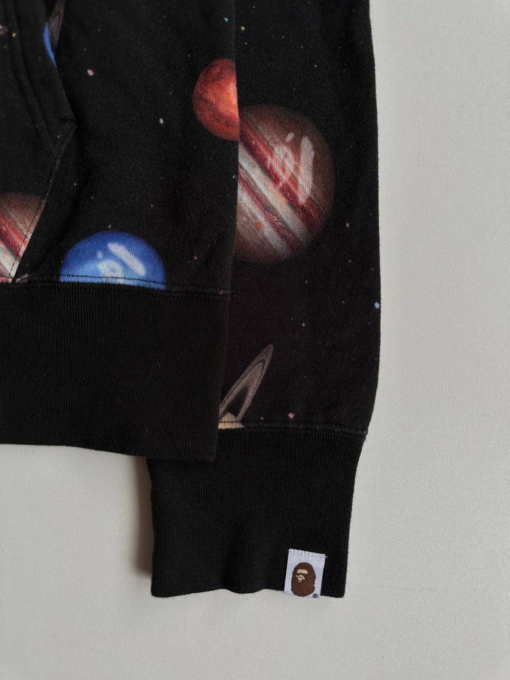 Bape Galaxy Shark Full Zip Hoodie - Size M