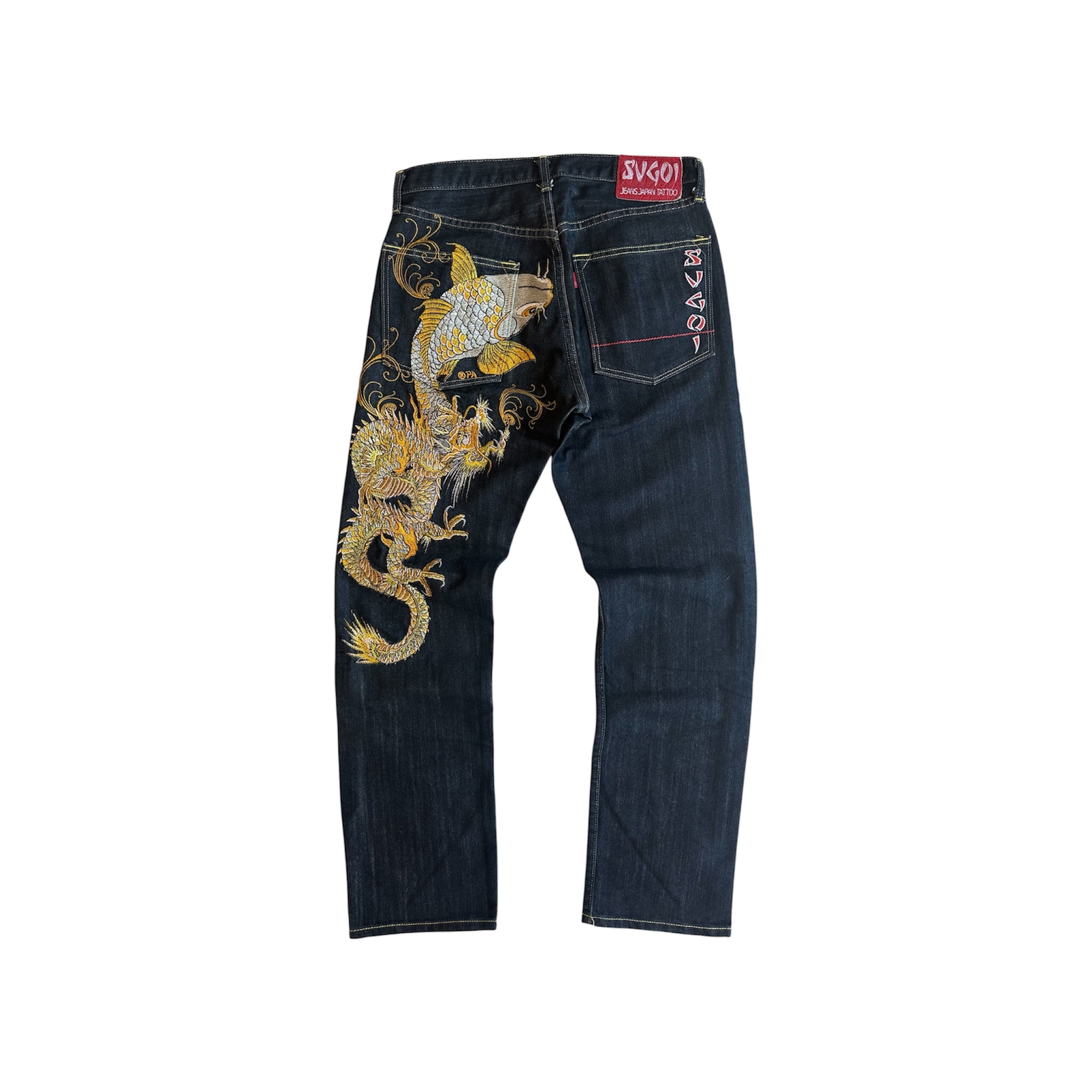 Vintage Sugoi Embroidered Jeans