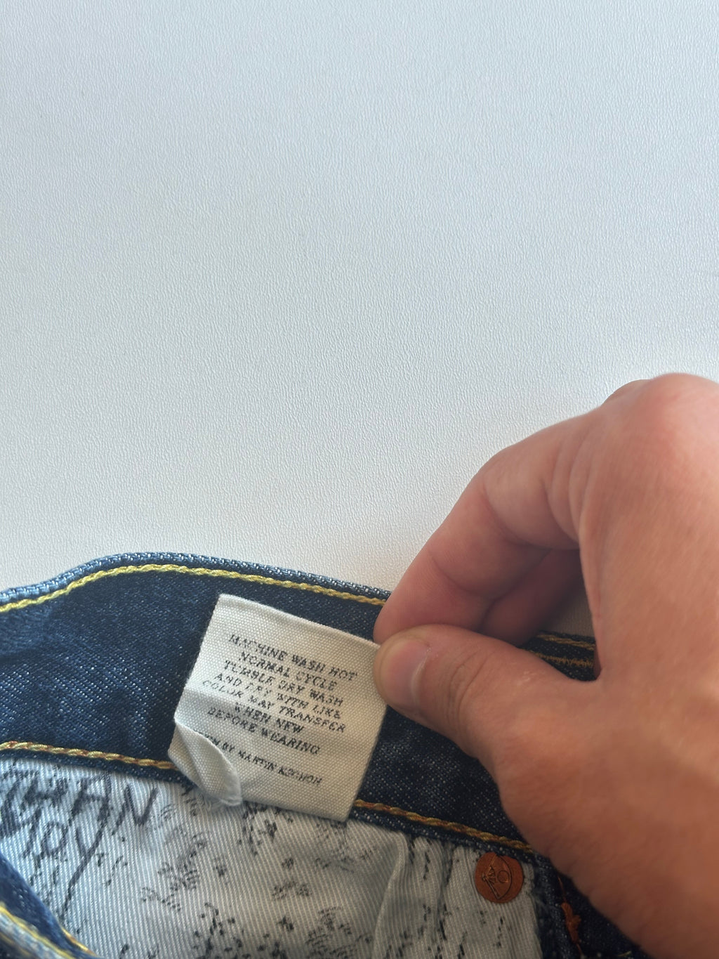 Vintage RMC Embroidered Jeans