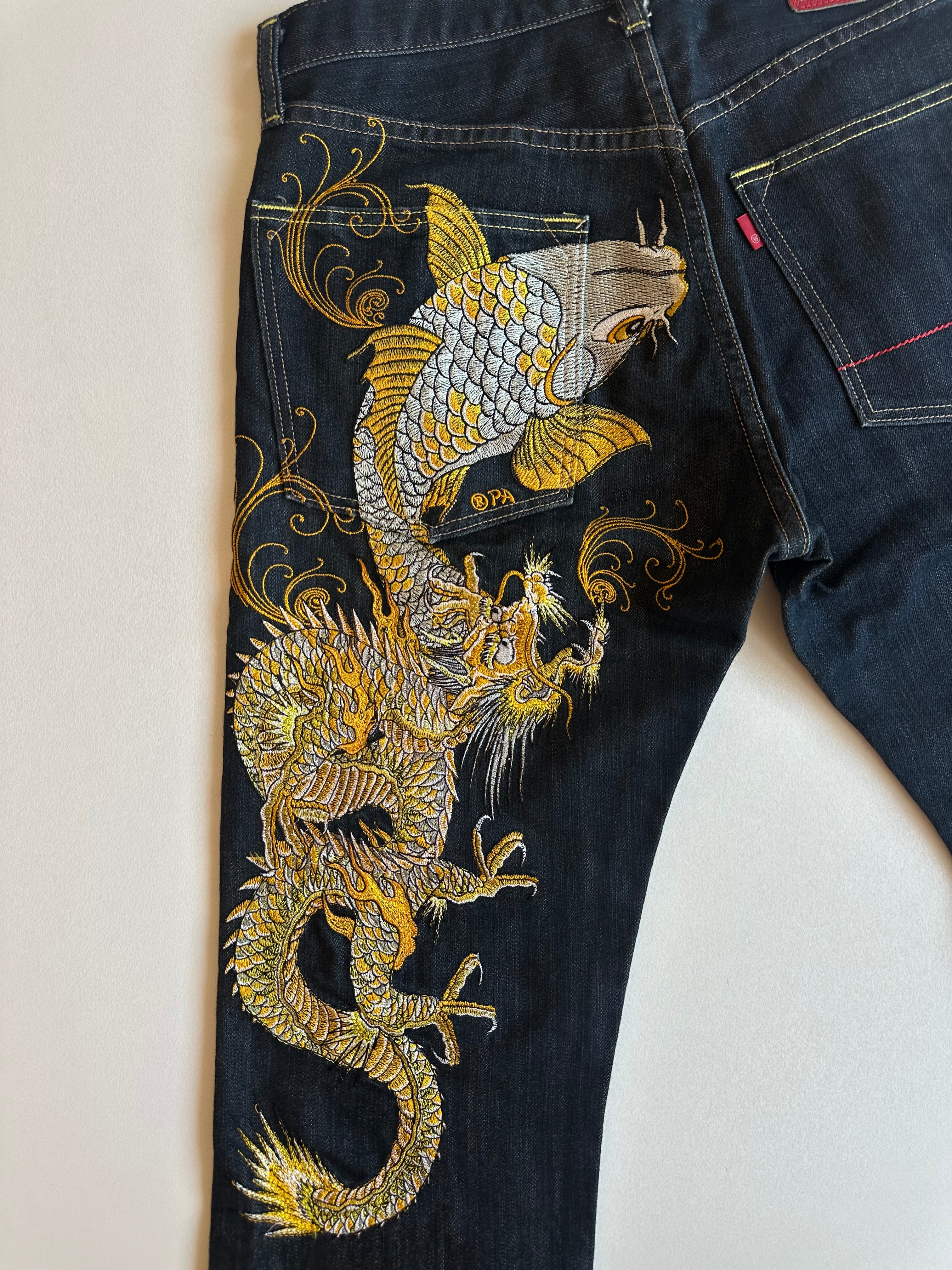Vintage Sugoi Embroidered Jeans