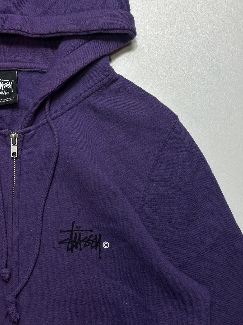 Vintage Stussy Zip Hoodie