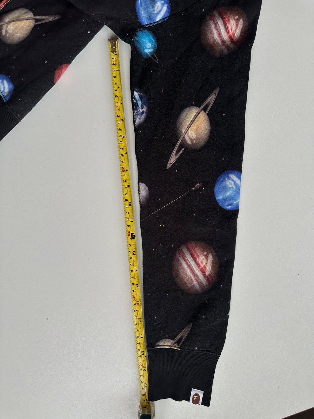 Bape Galaxy Shark Full Zip Hoodie - Size M