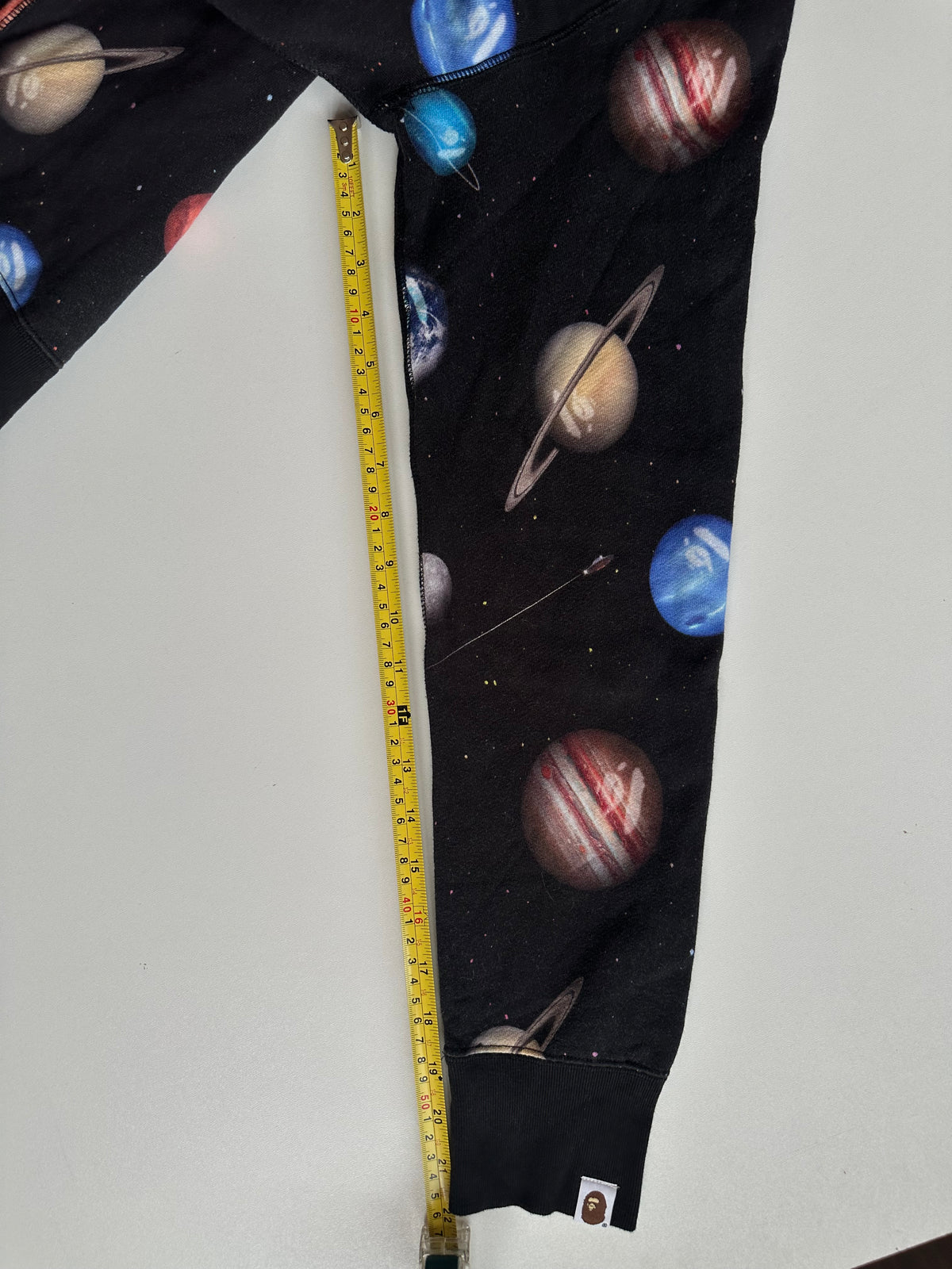 Bape Galaxy Shark Full Zip Hoodie - Size M