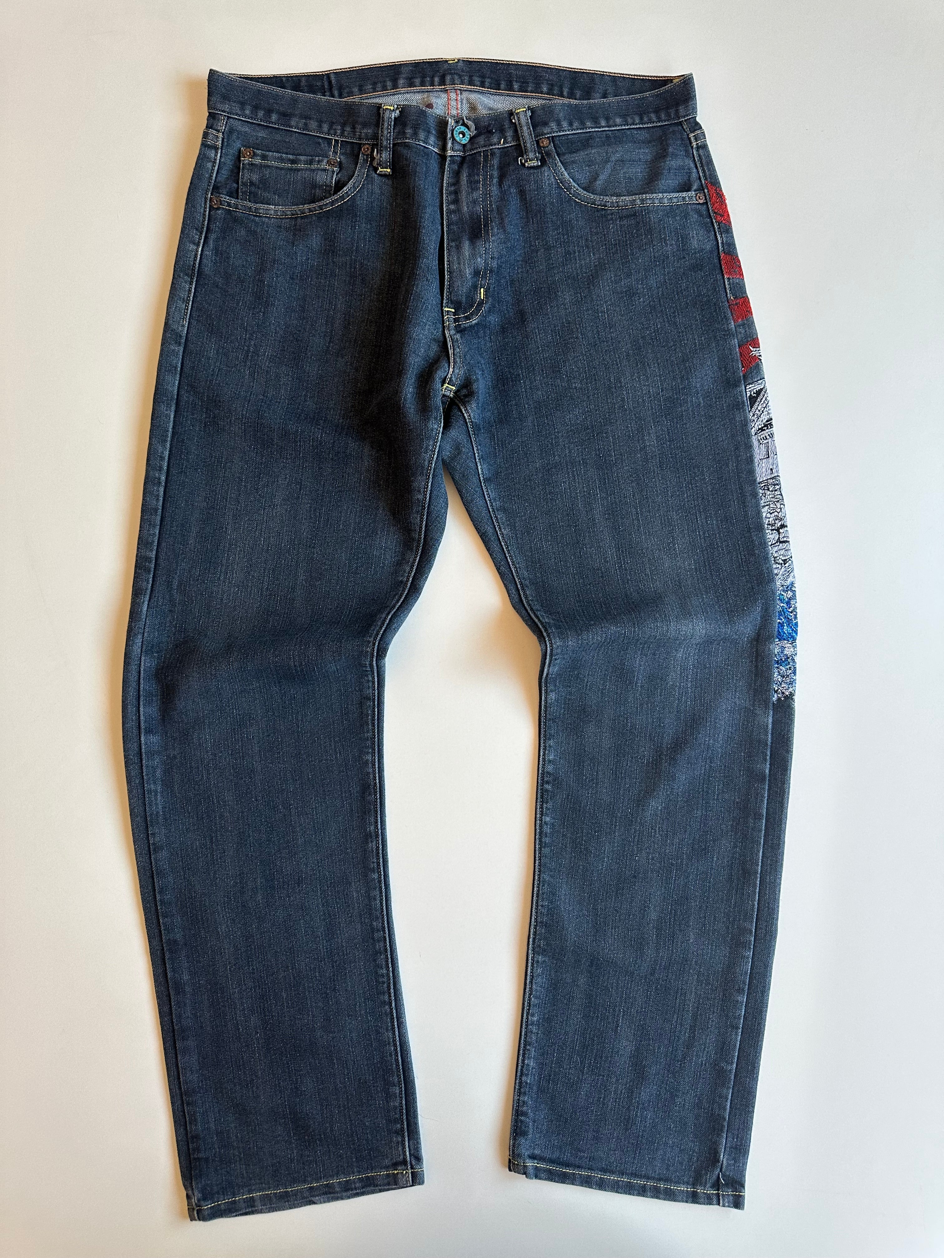 Vintage Sugoi Embroidered Jeans