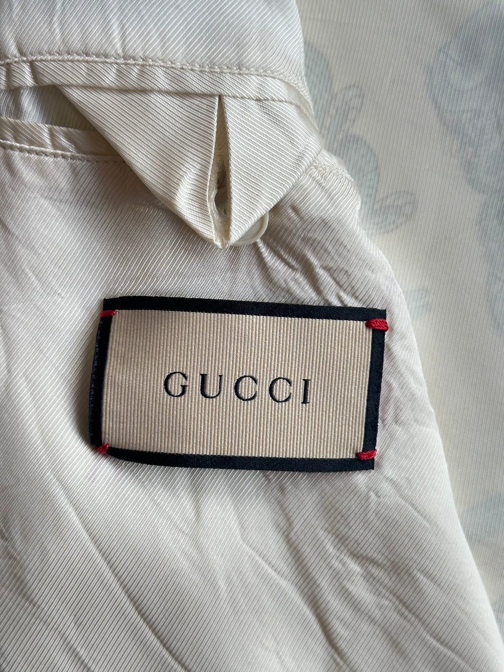 Gucci x Freya Hartas Silk Bomber Jacket