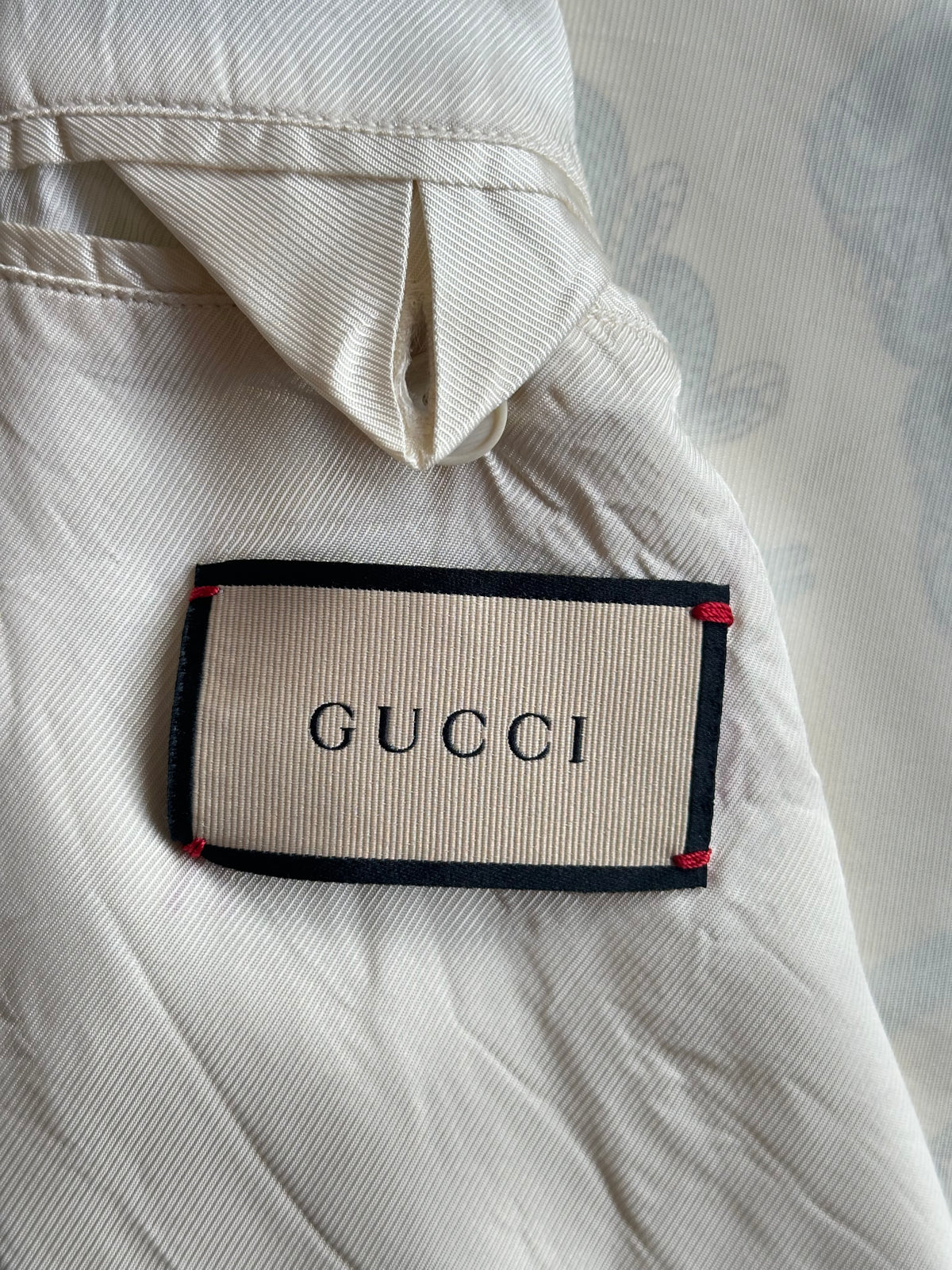 Gucci x Freya Hartas Silk Bomber Jacket