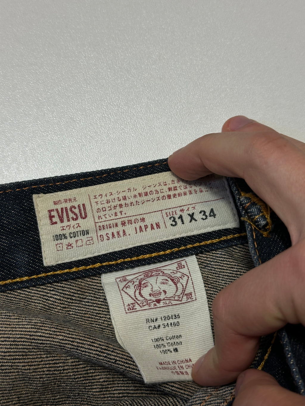Vintage Evisu 20th Annv Jeans